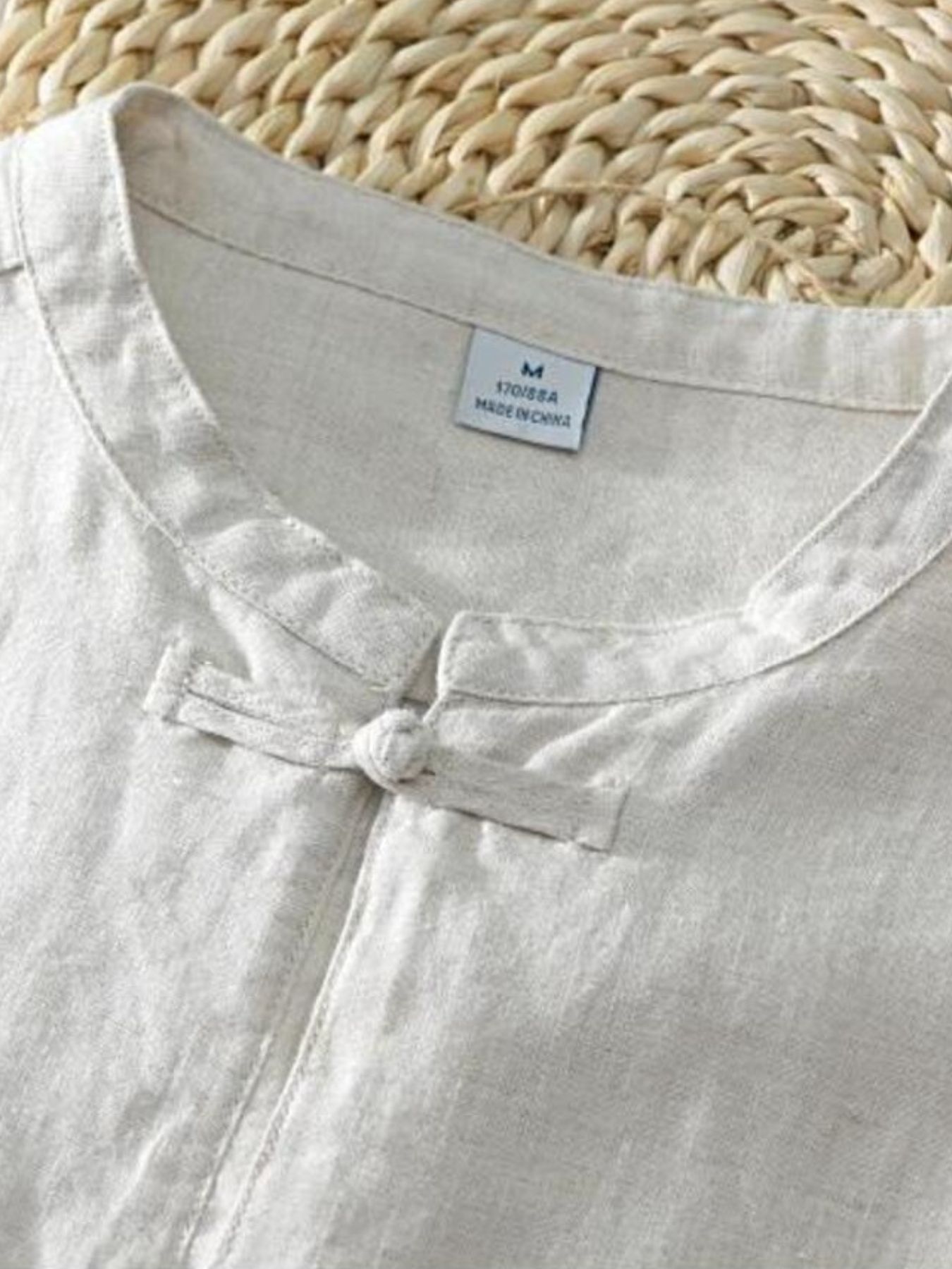 Men's Plus Size Lightweight Short Sleeve Blouse