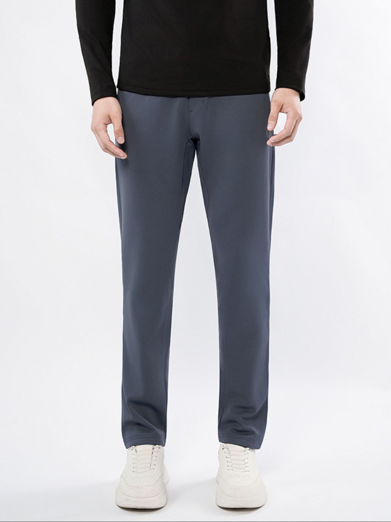 Men's Plus Size Casual Straight-Leg Pants