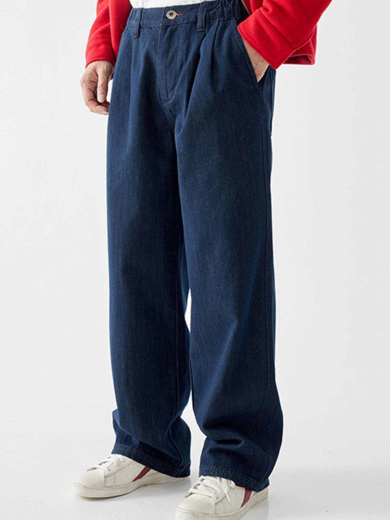 Men's Full Size Relaxed Fit Jeans Plus Size