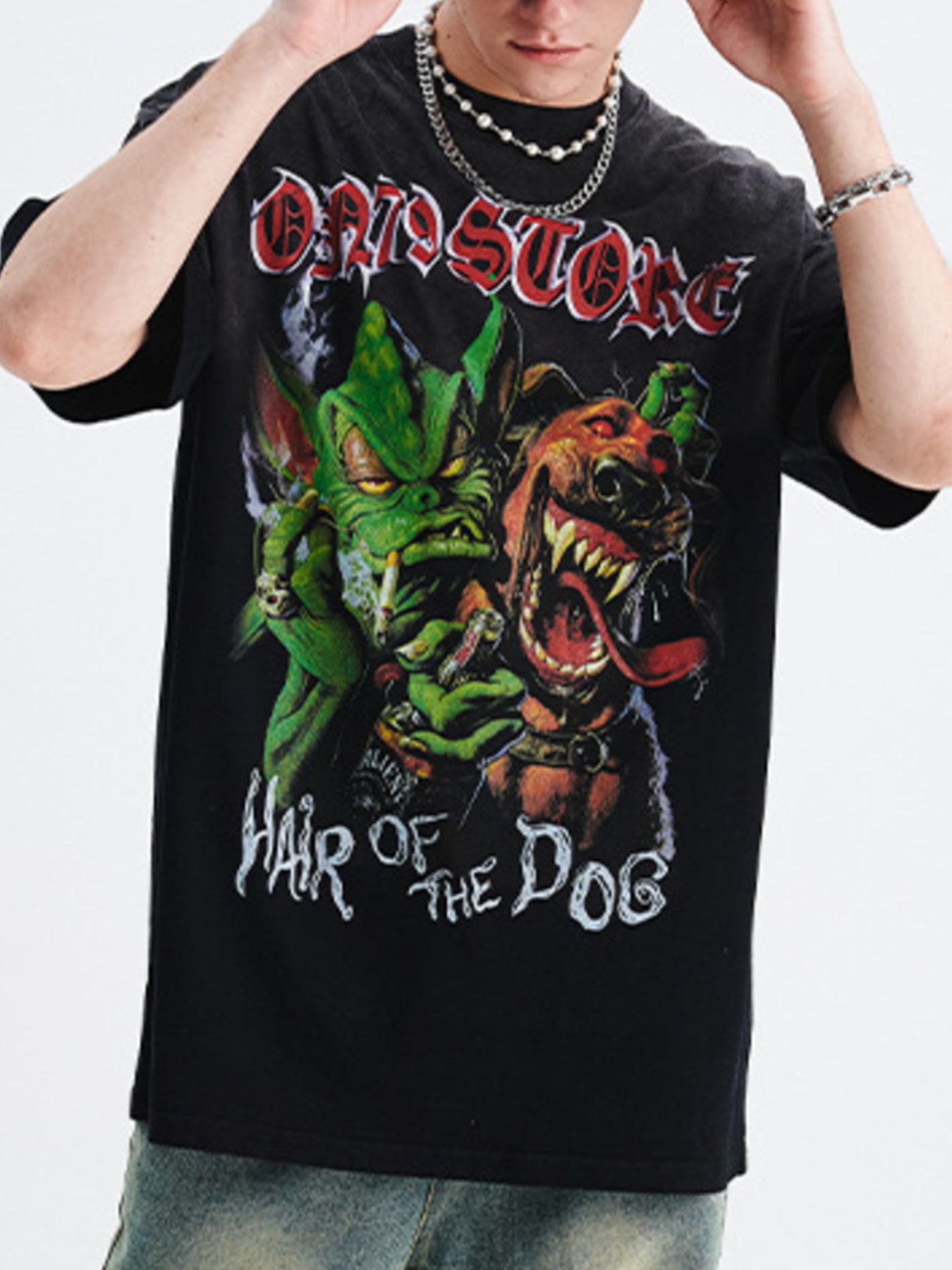 Men's Graphic Round Neck T-Shirt