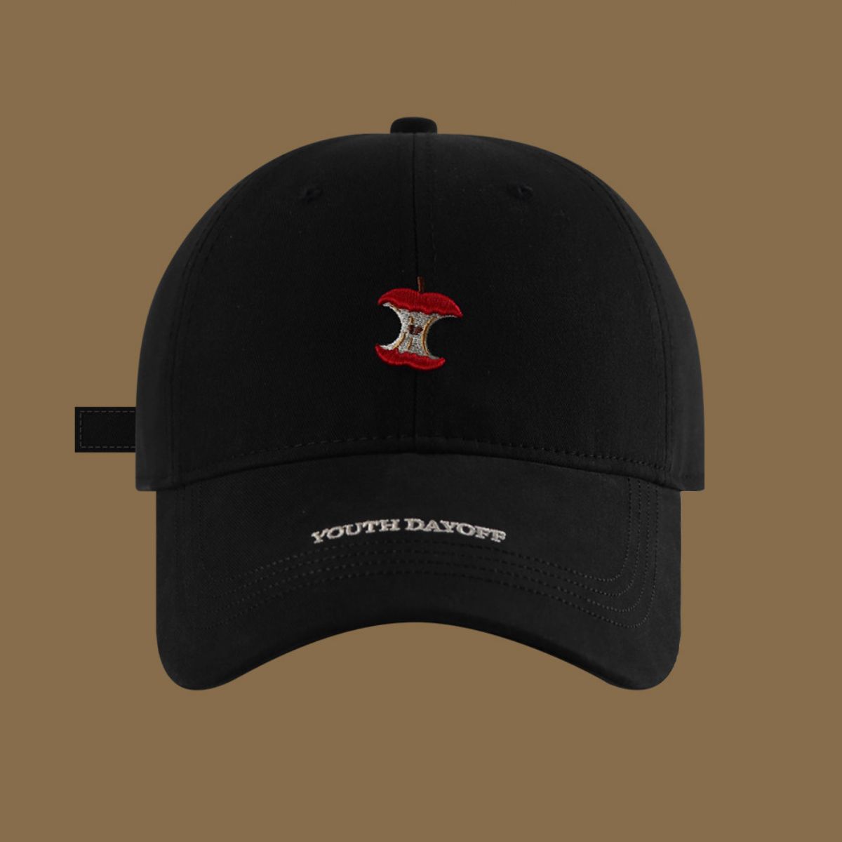 Embroidered Apple Core Baseball Cap 3