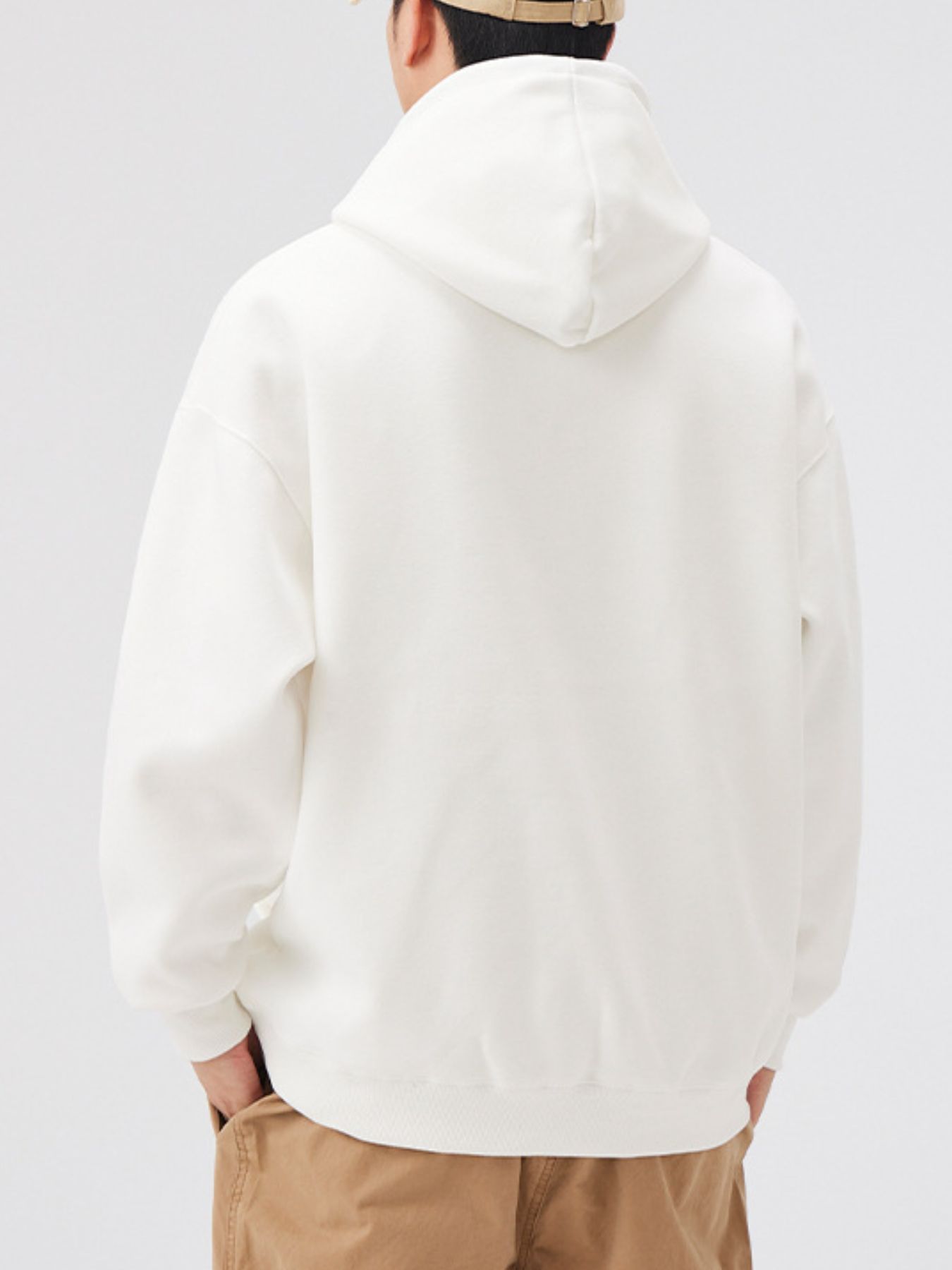 Men's Kangaroo Pocket Long Sleeve Hoodie