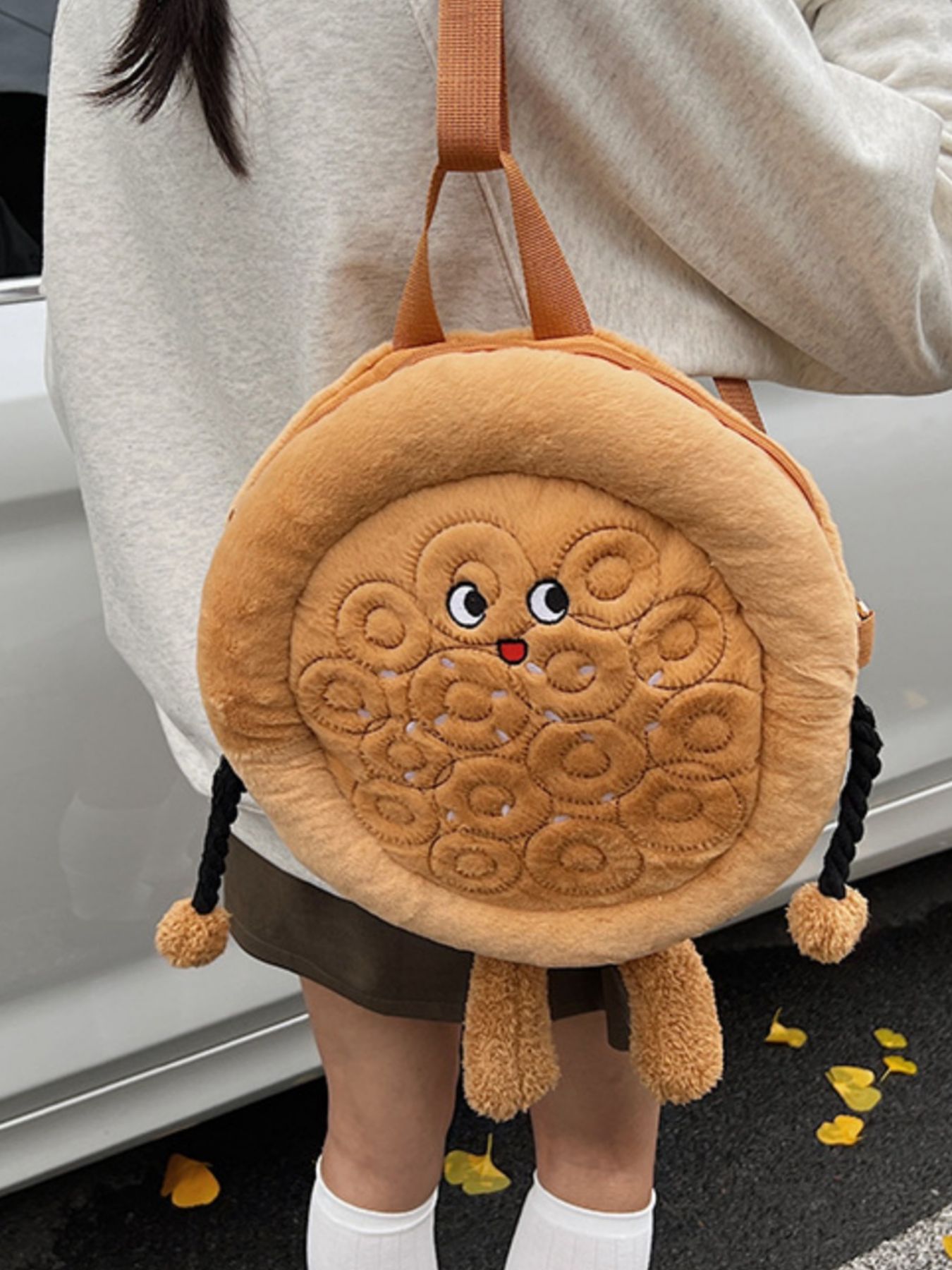 Cartoon Plush Backpack Bag
