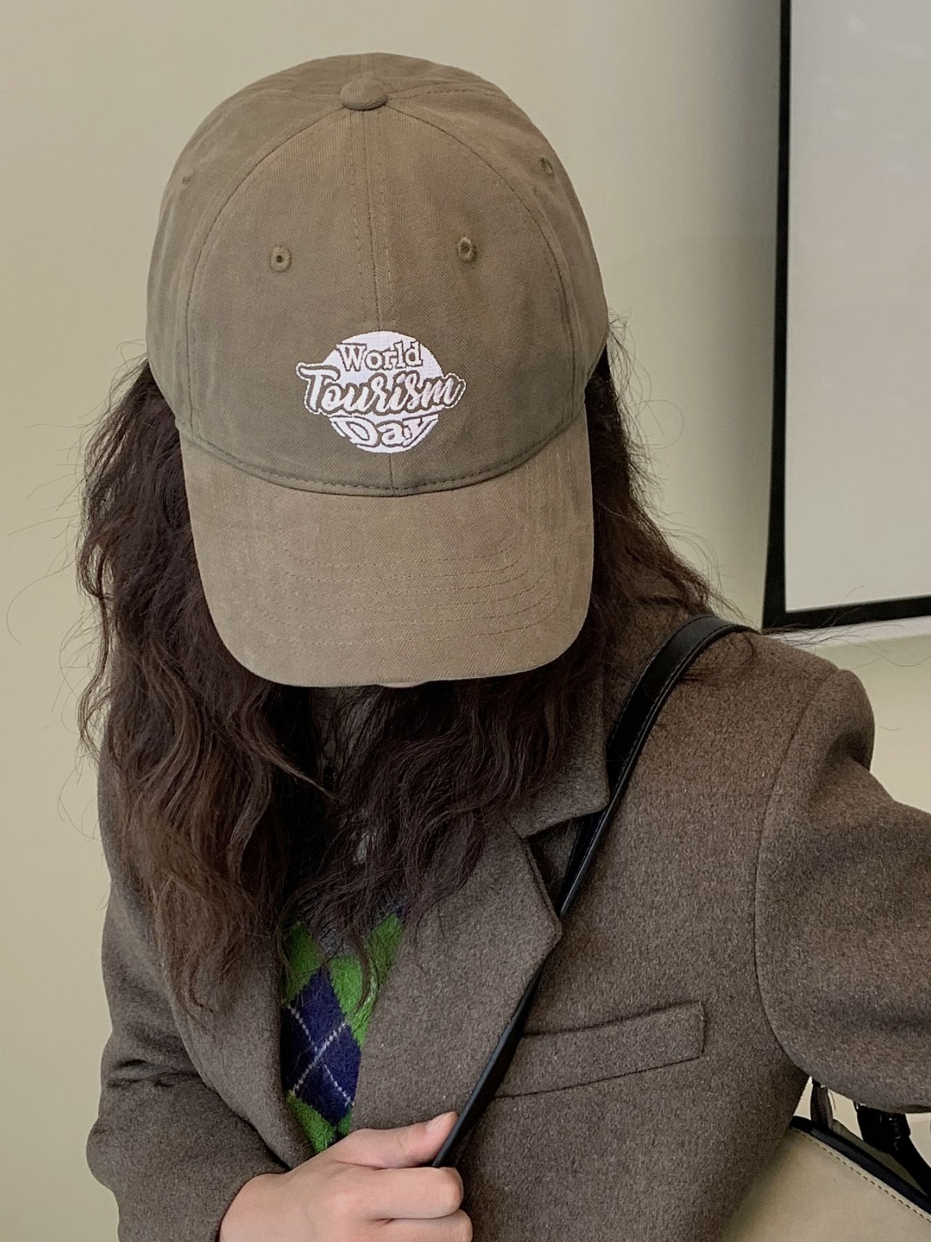 World Tourism Day Embroidered Baseball Cap 1