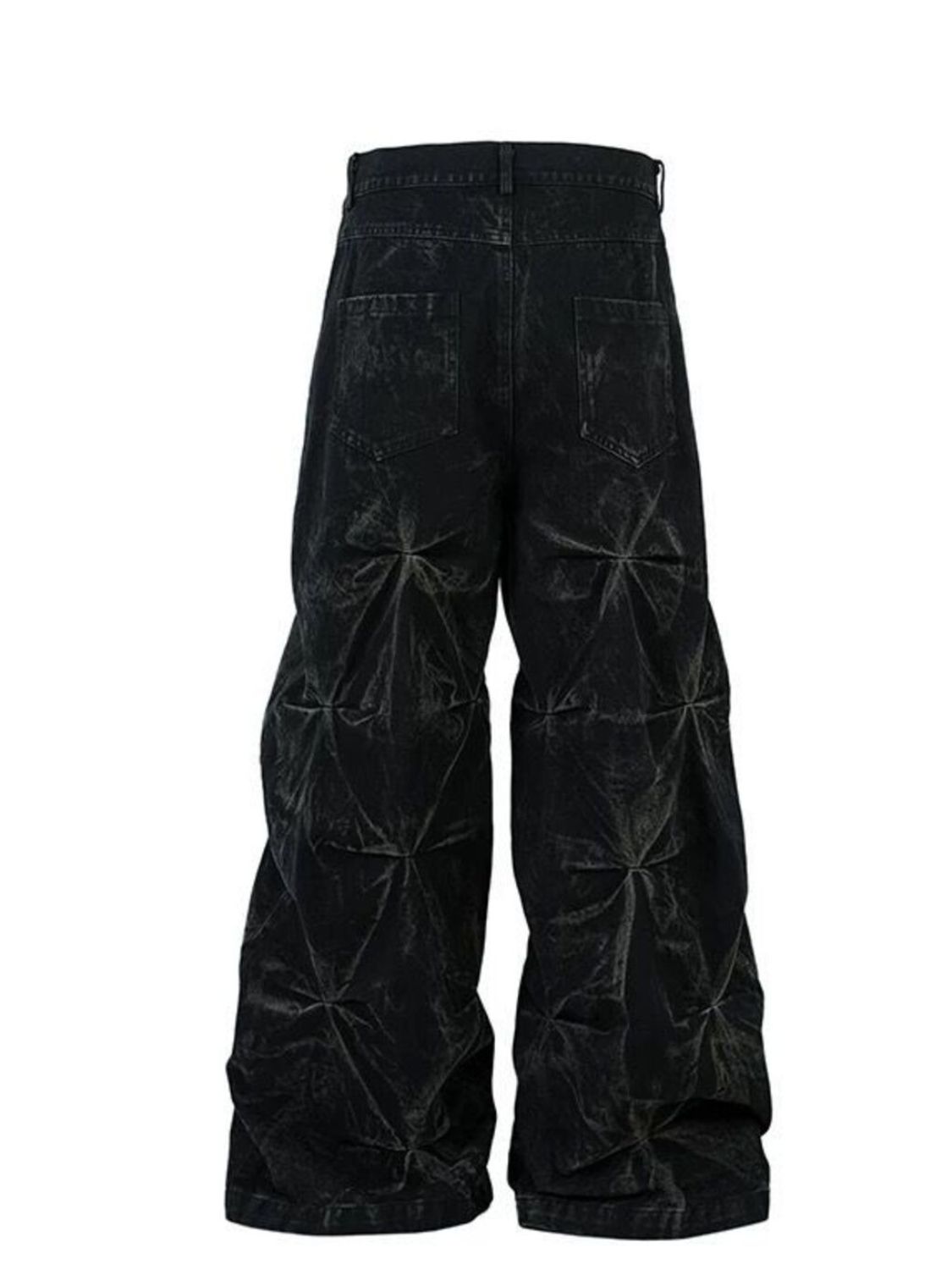 Men's Plus Size Wide Leg Jeans