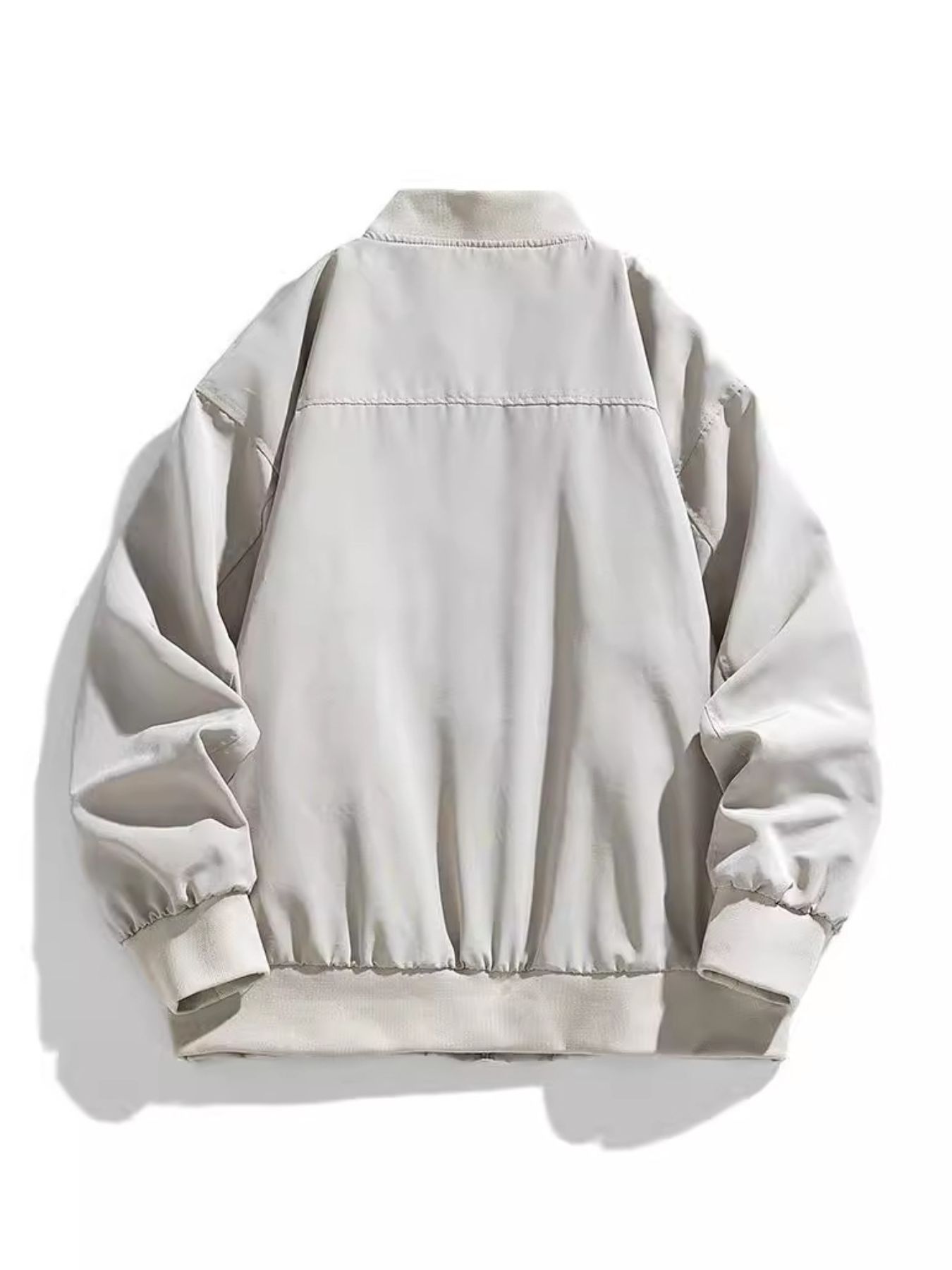 Men's Plus Size Casual Lightweight Bomber Jacket