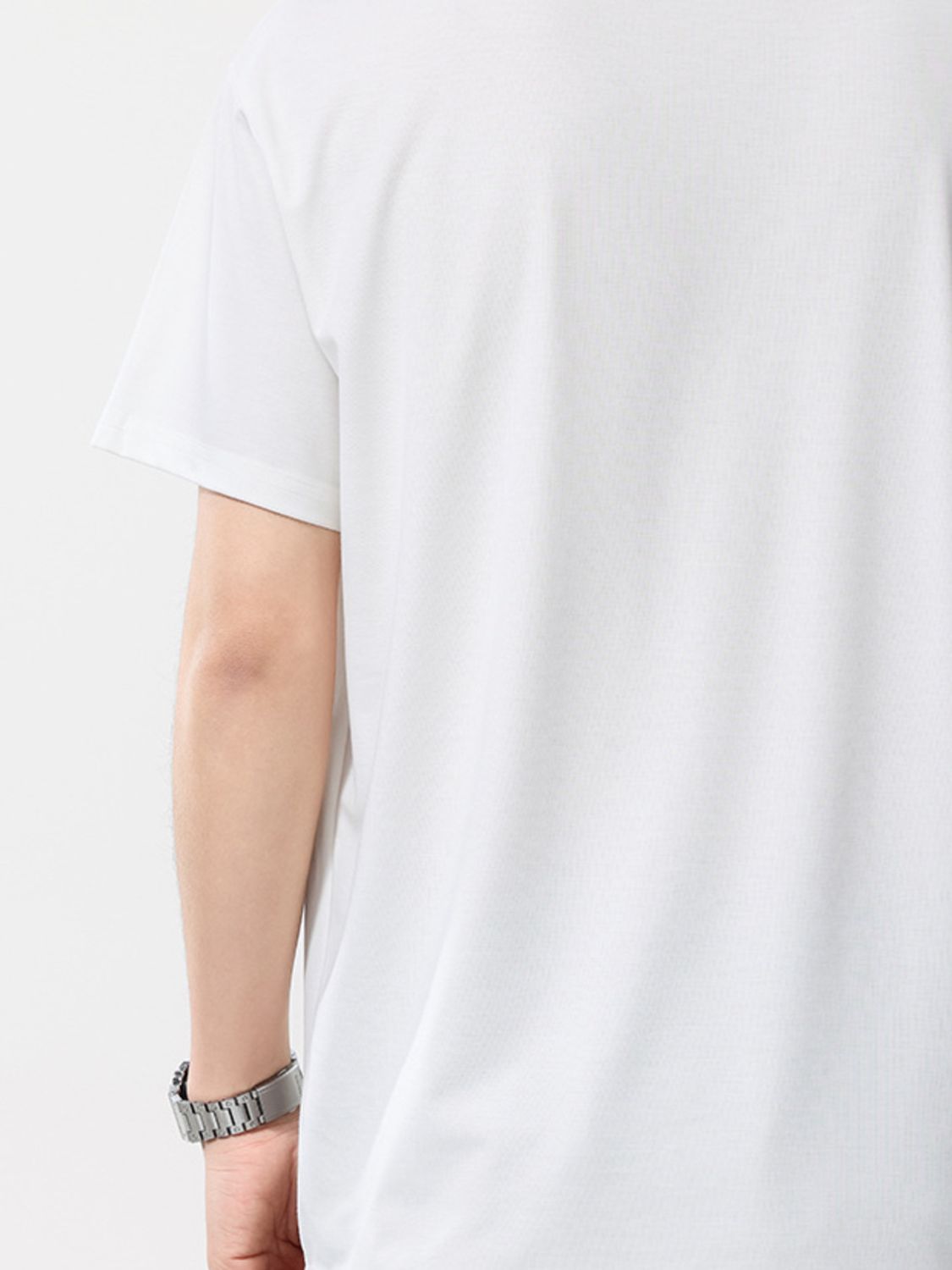 Men's Plus Size Collared Neck Short Sleeve Polo