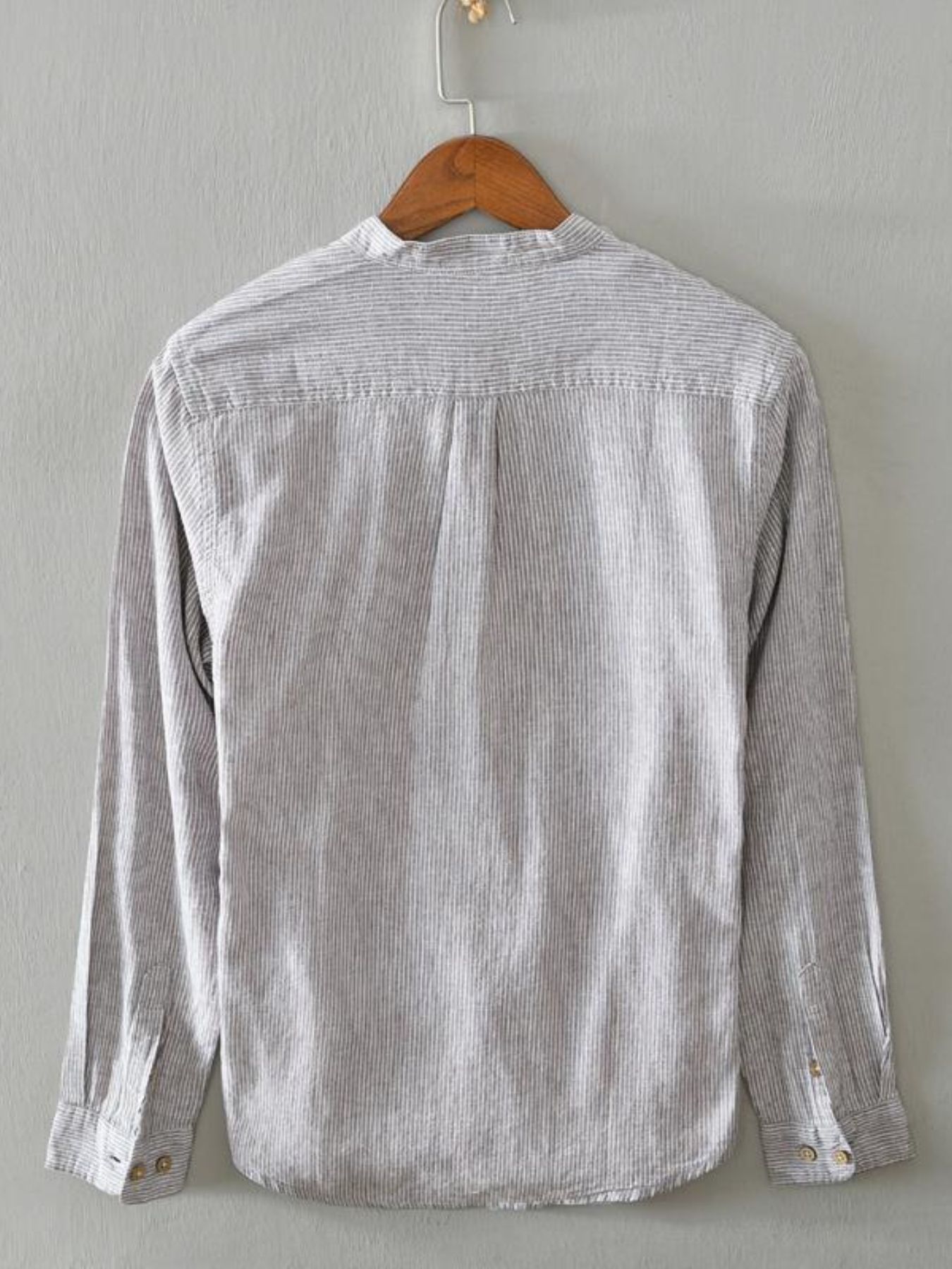 Men's Full Size Button Up Long Sleeve Shirt Plus Size