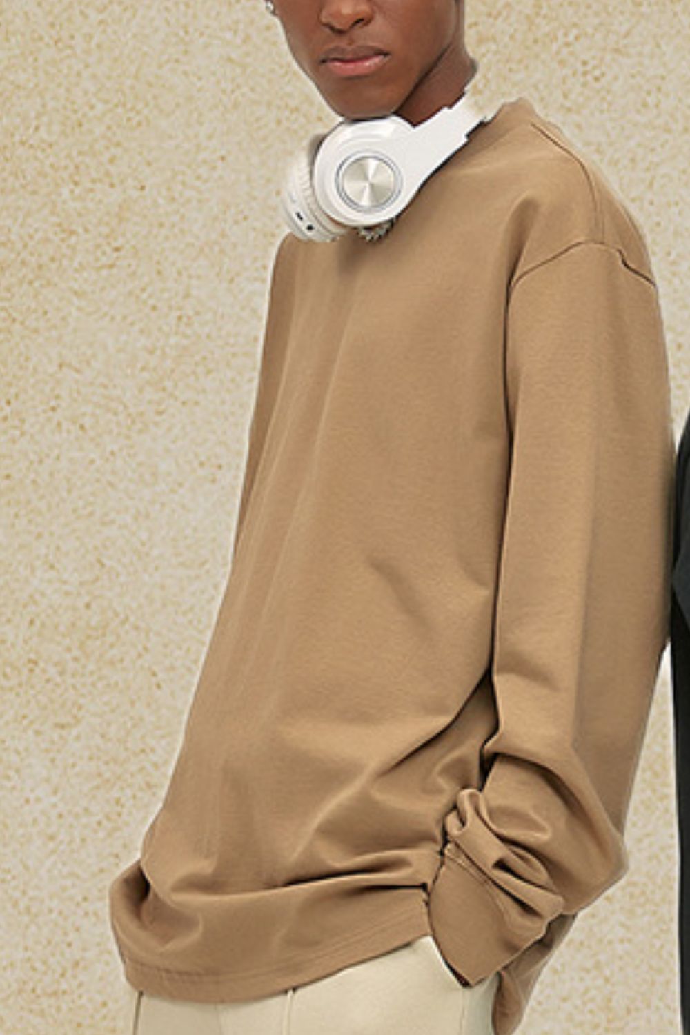 Men's Round Neck Long Sleeve T-Shirt