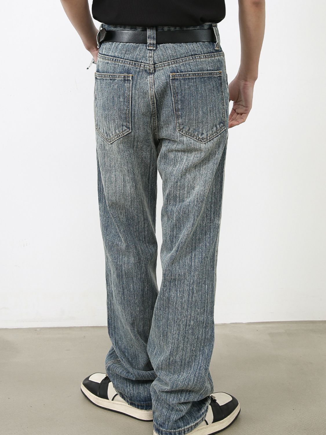 Men's Baggy Jeans with Pockets