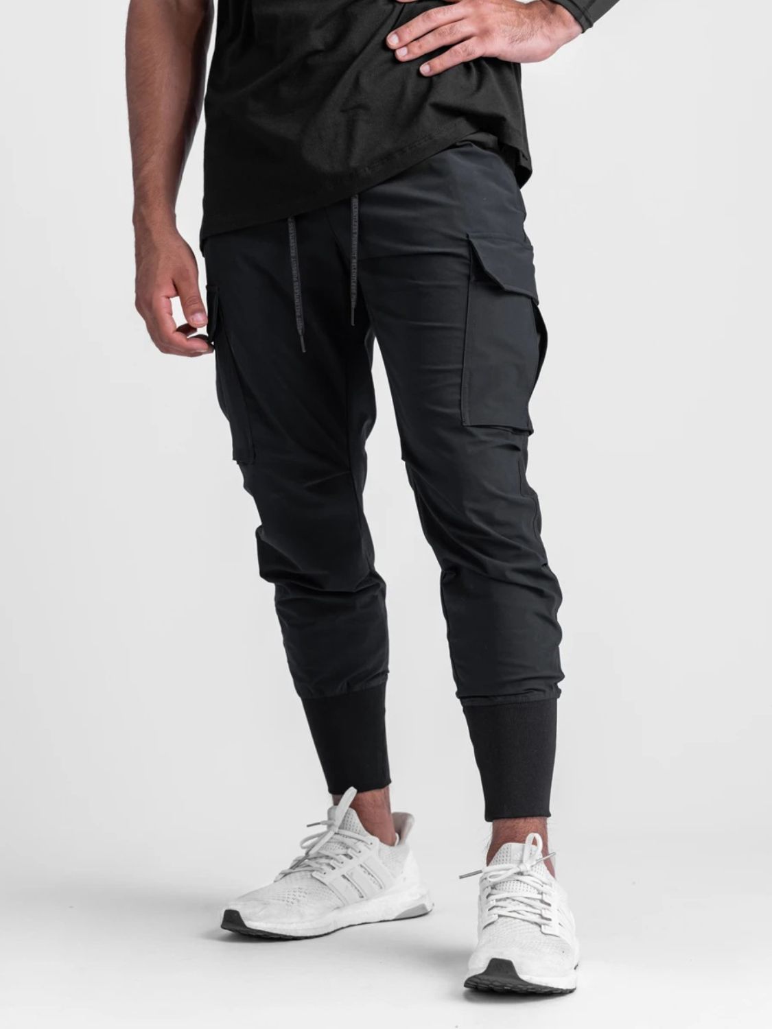 Men's Drawstring Pocketed Active Pants