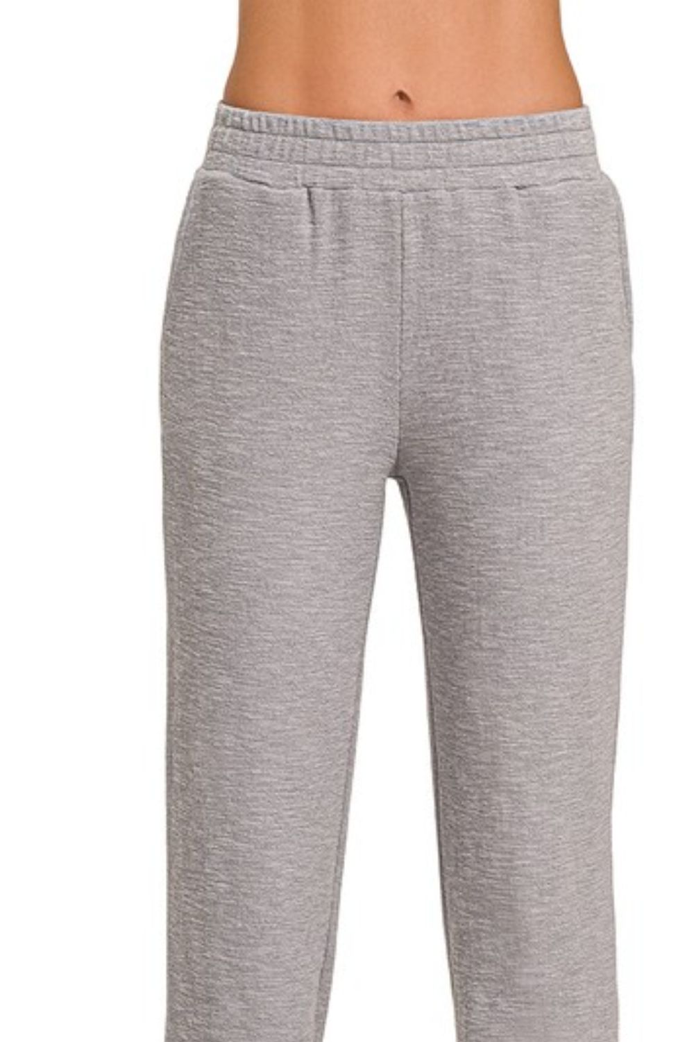 Cotton Slub Jogger Pants
