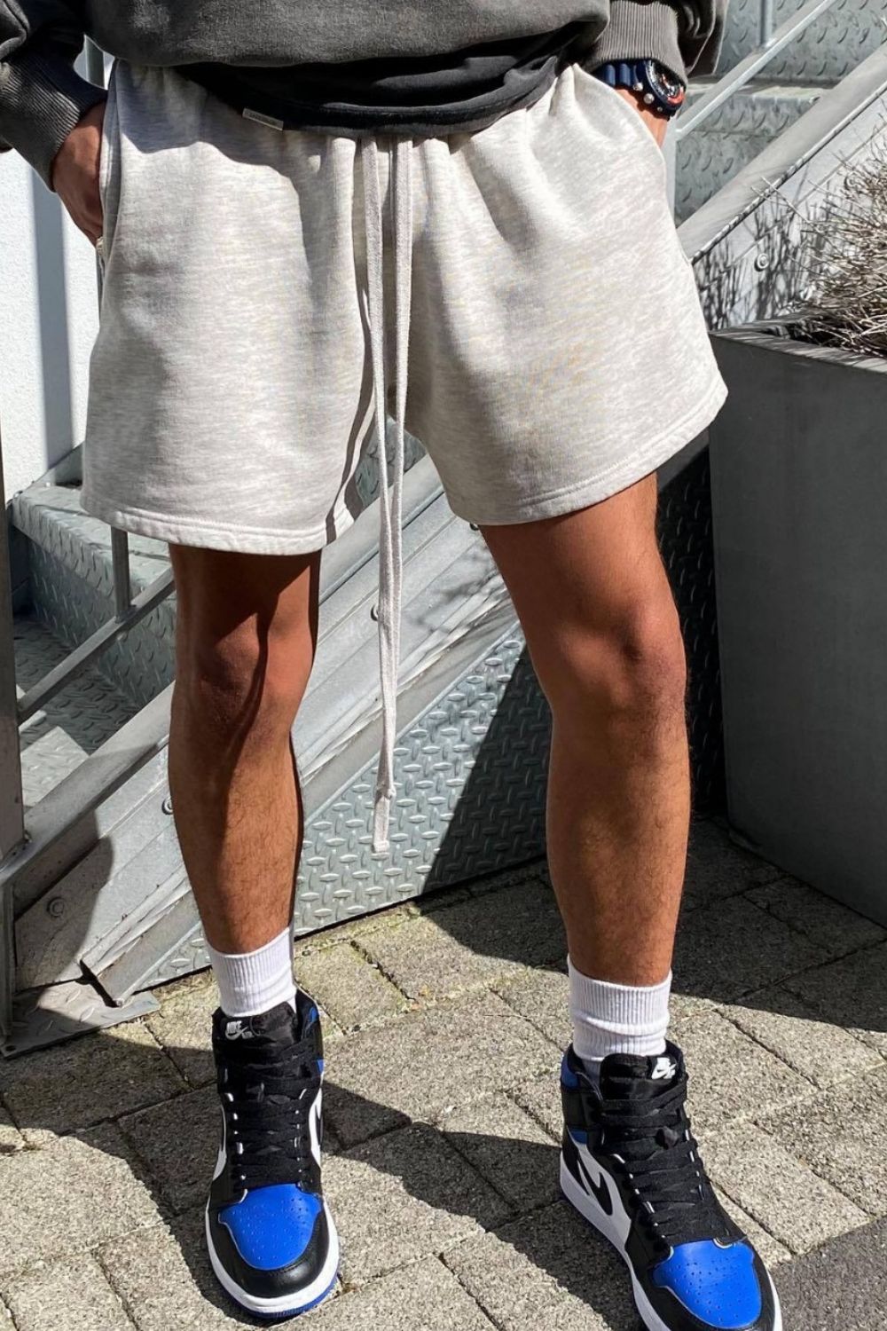 Men's Plus Size Drawstring Shorts
