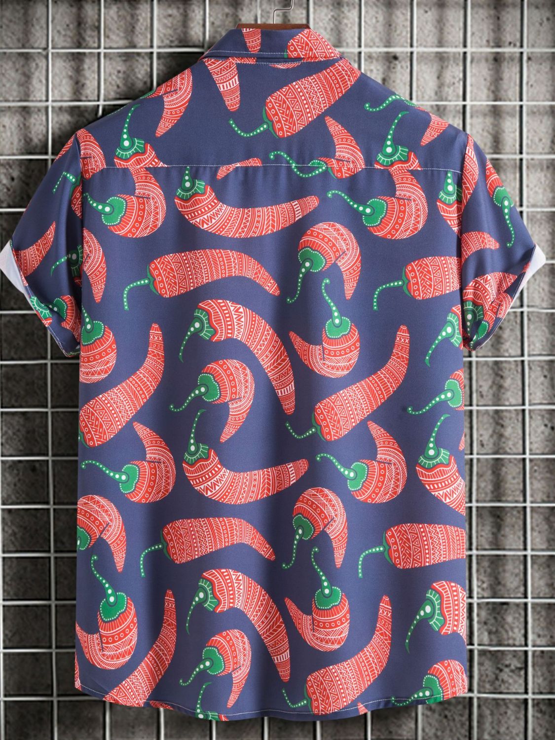 Men's Pepper Printed Button Down Shirt