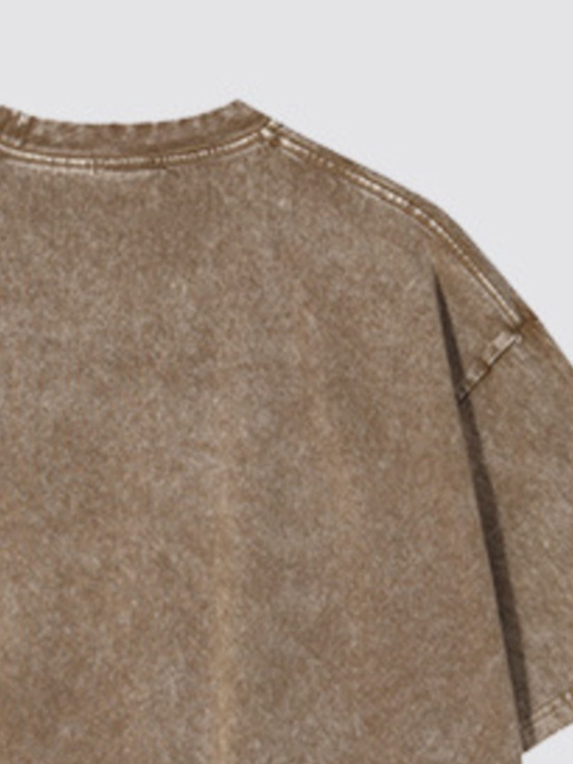 Men's Graphic Round Neck Short Sleeve T-Shirt