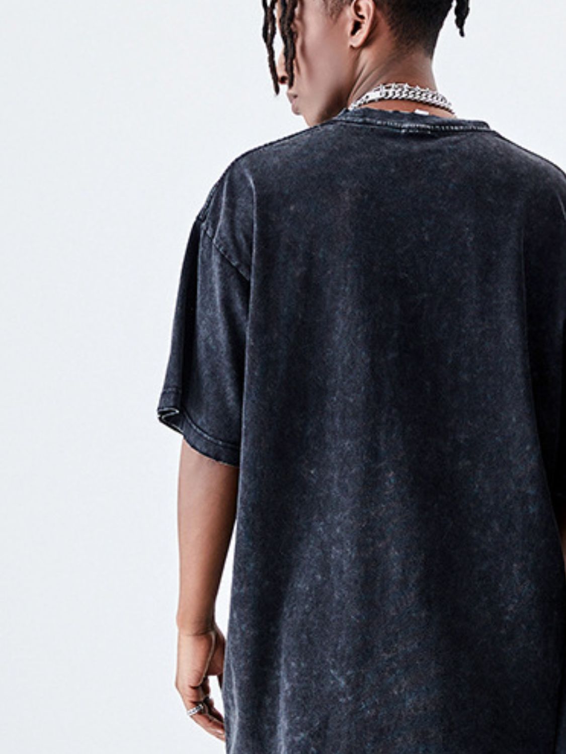 Men's Graphic Round Neck Short Sleeve T-Shirt