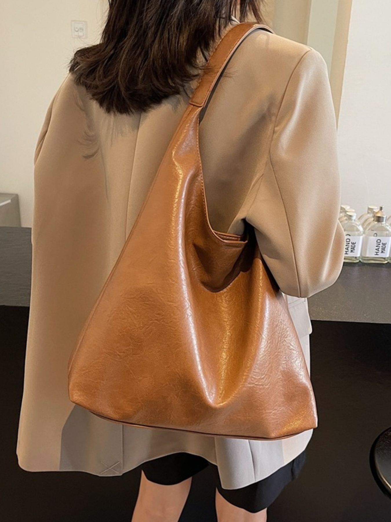 PU Leather Tote Bag 5