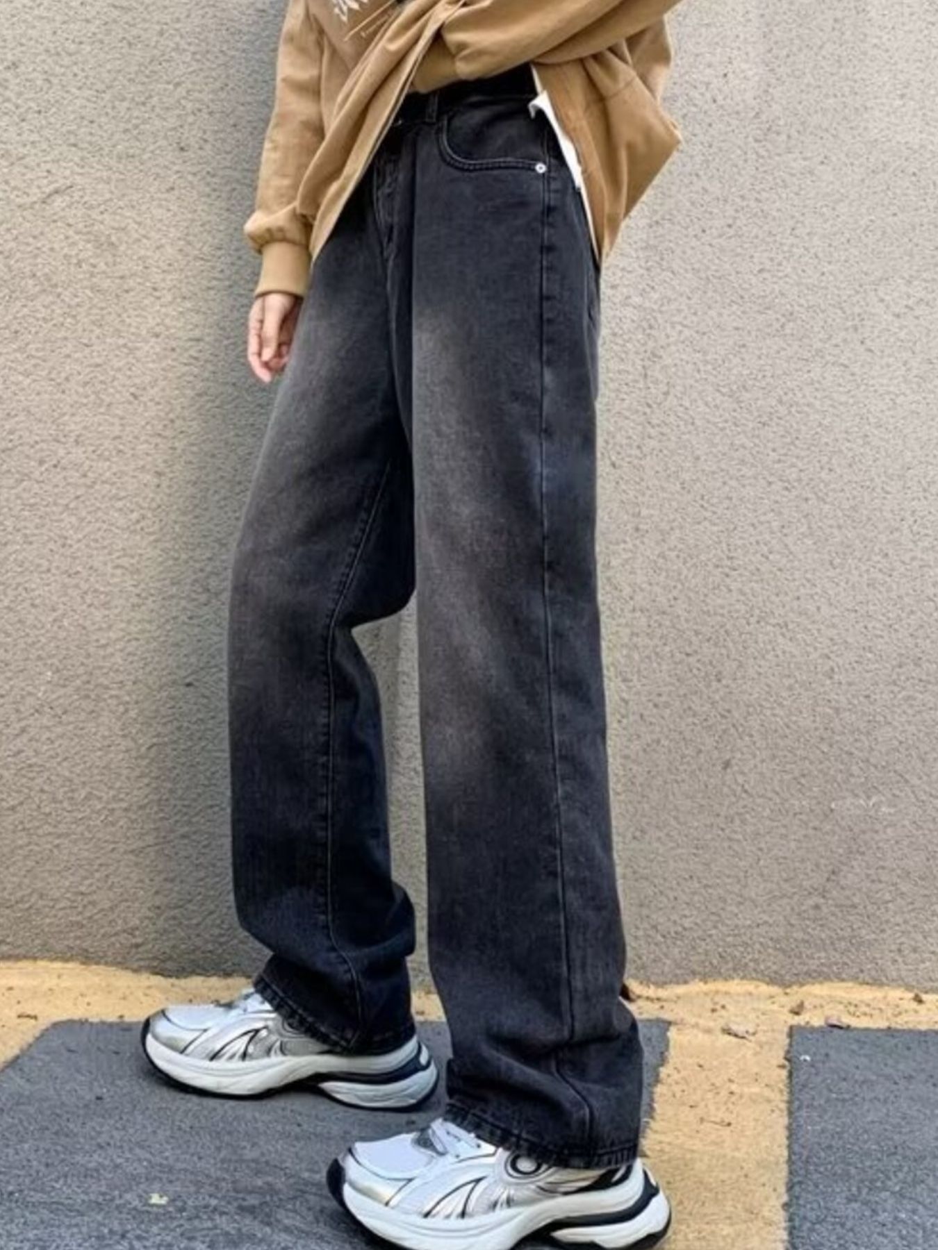 Men's Full Size Loose Fit Jeans Plus Size