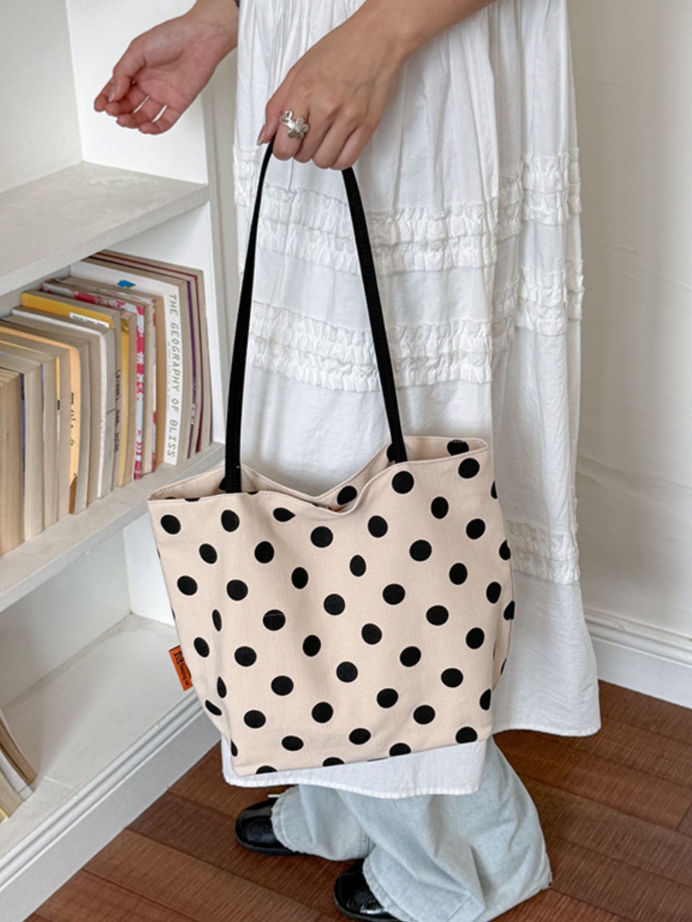 Polka Dot Shoulder Bag 23