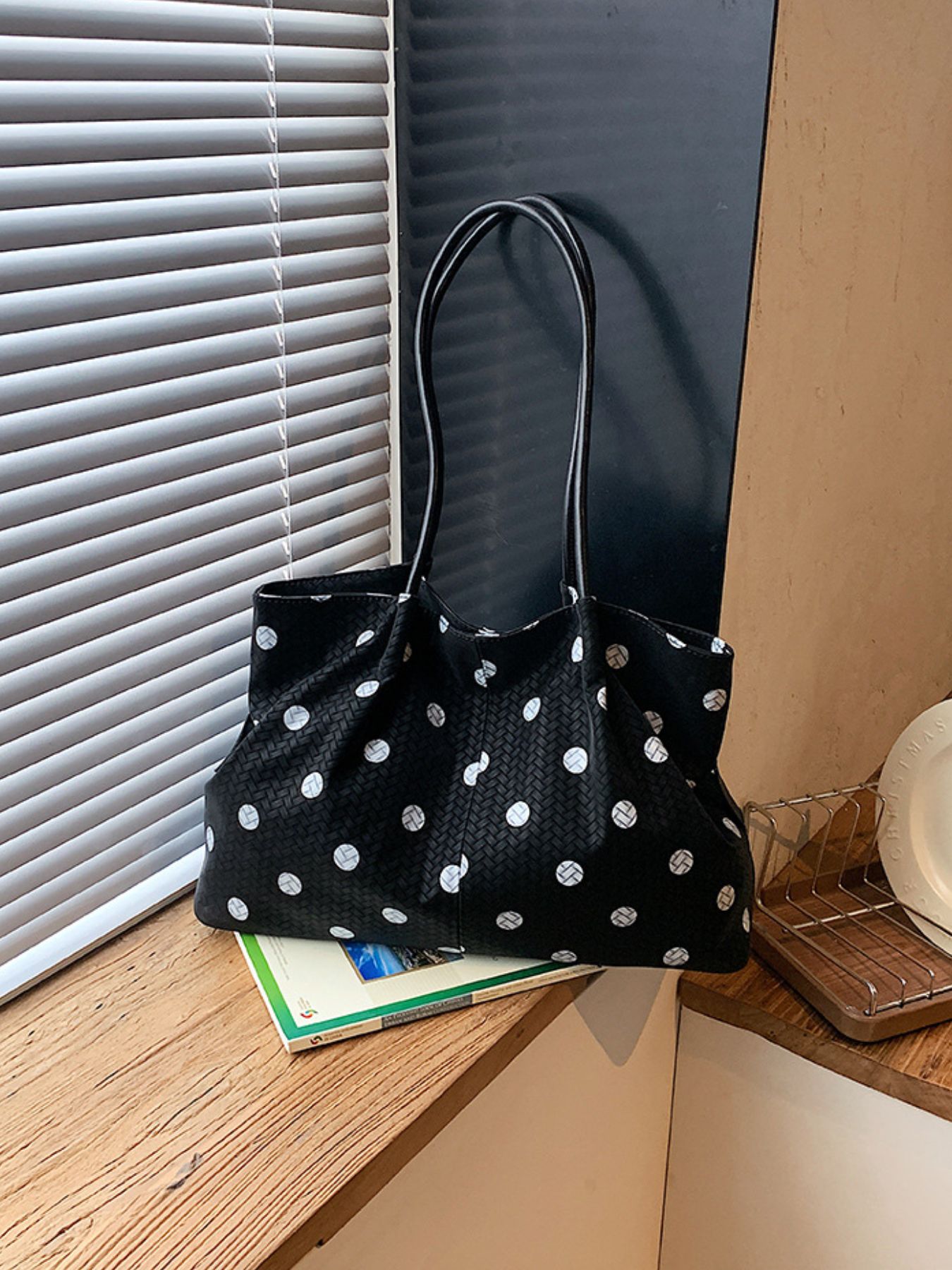 Polka Dot Shoulder Bag 5