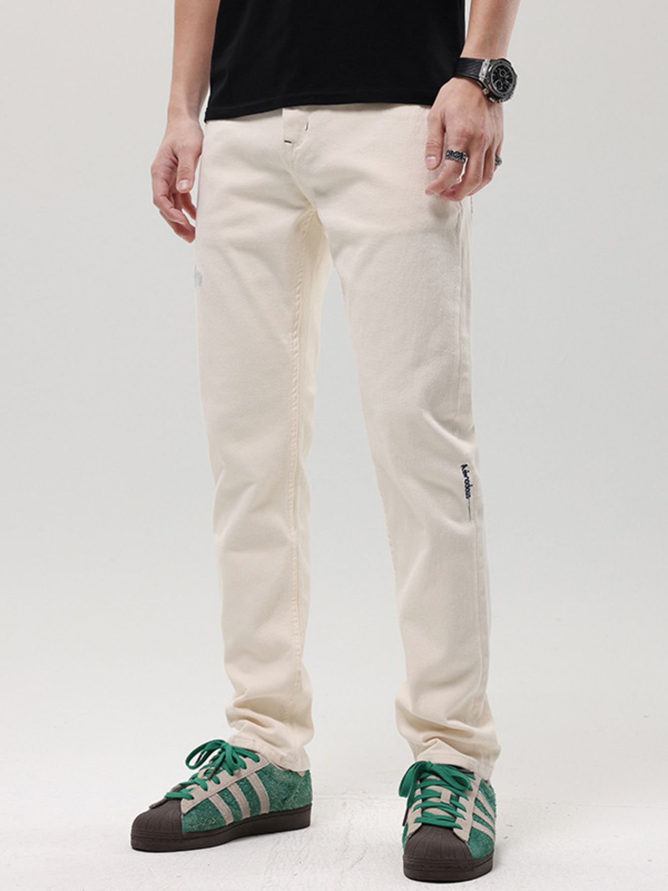 Men's Casual Slim-Fit Jeans