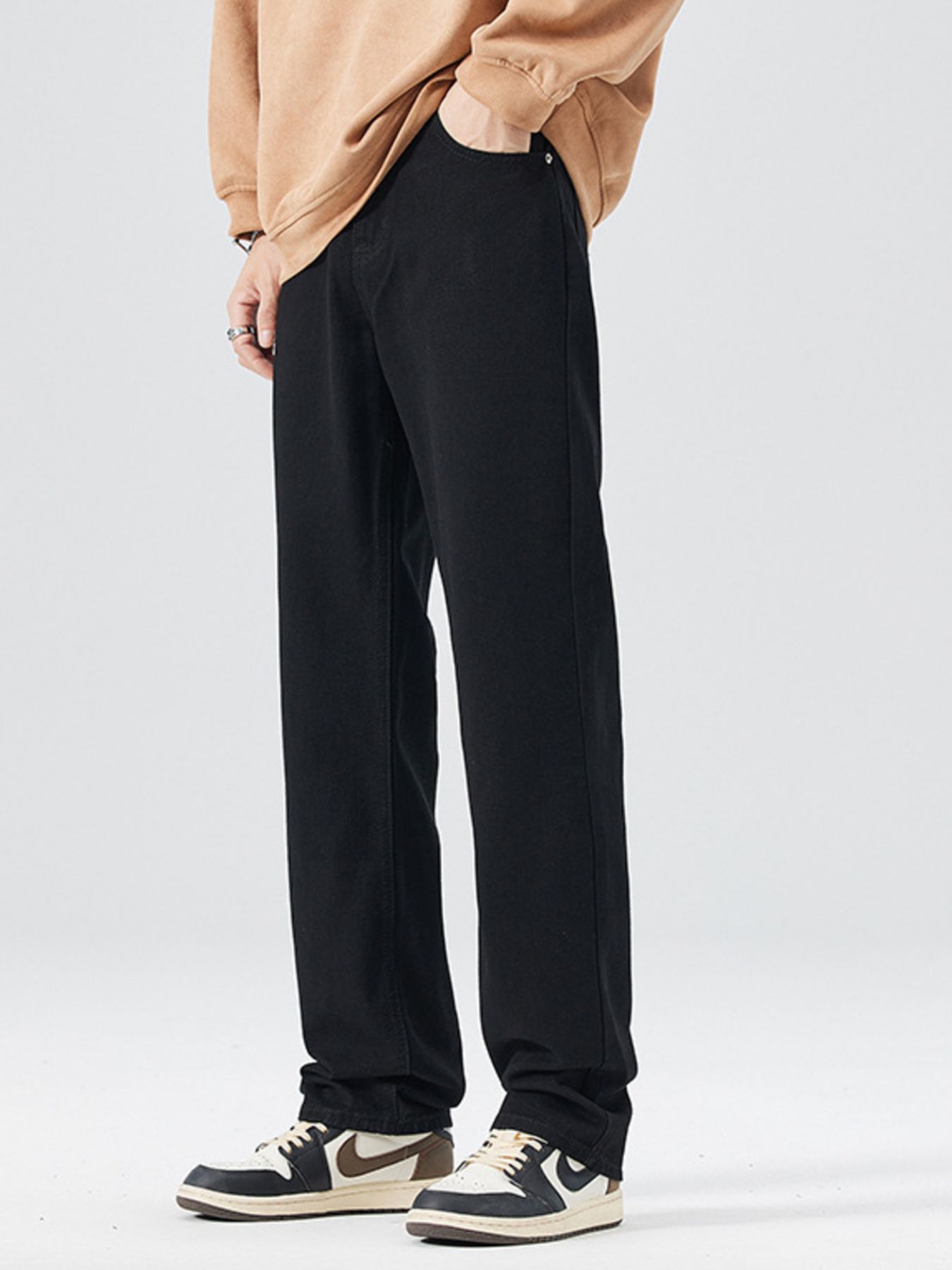 Men's Full Size Loose Fit Jeans Plus Size