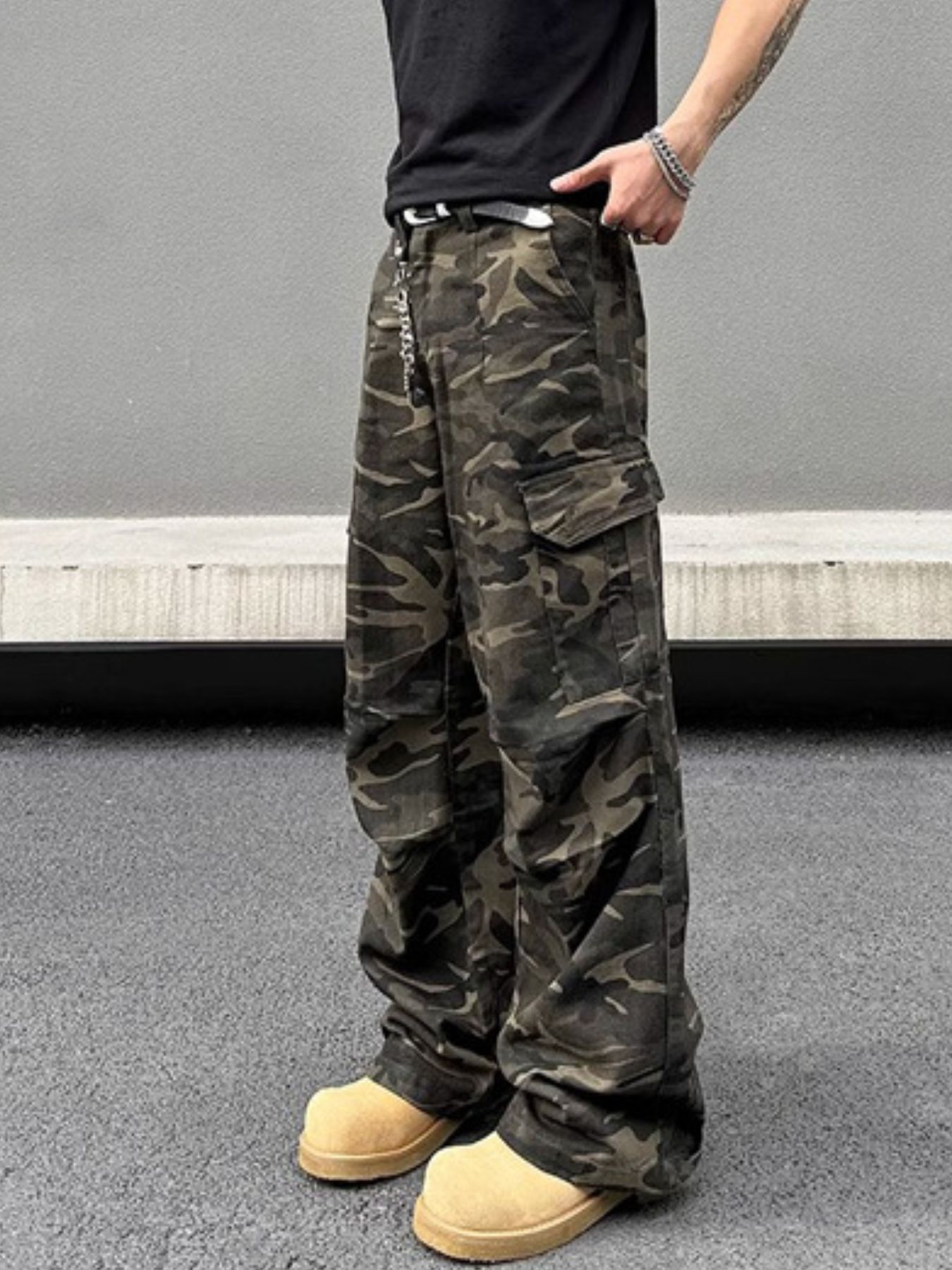 Men's Camo Cargo Pants