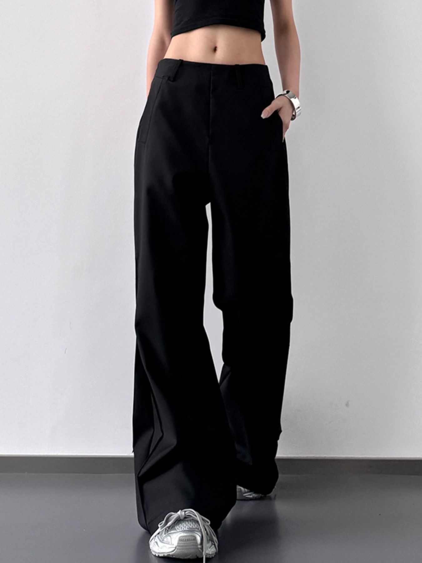 Wide Leg High Waist Pants