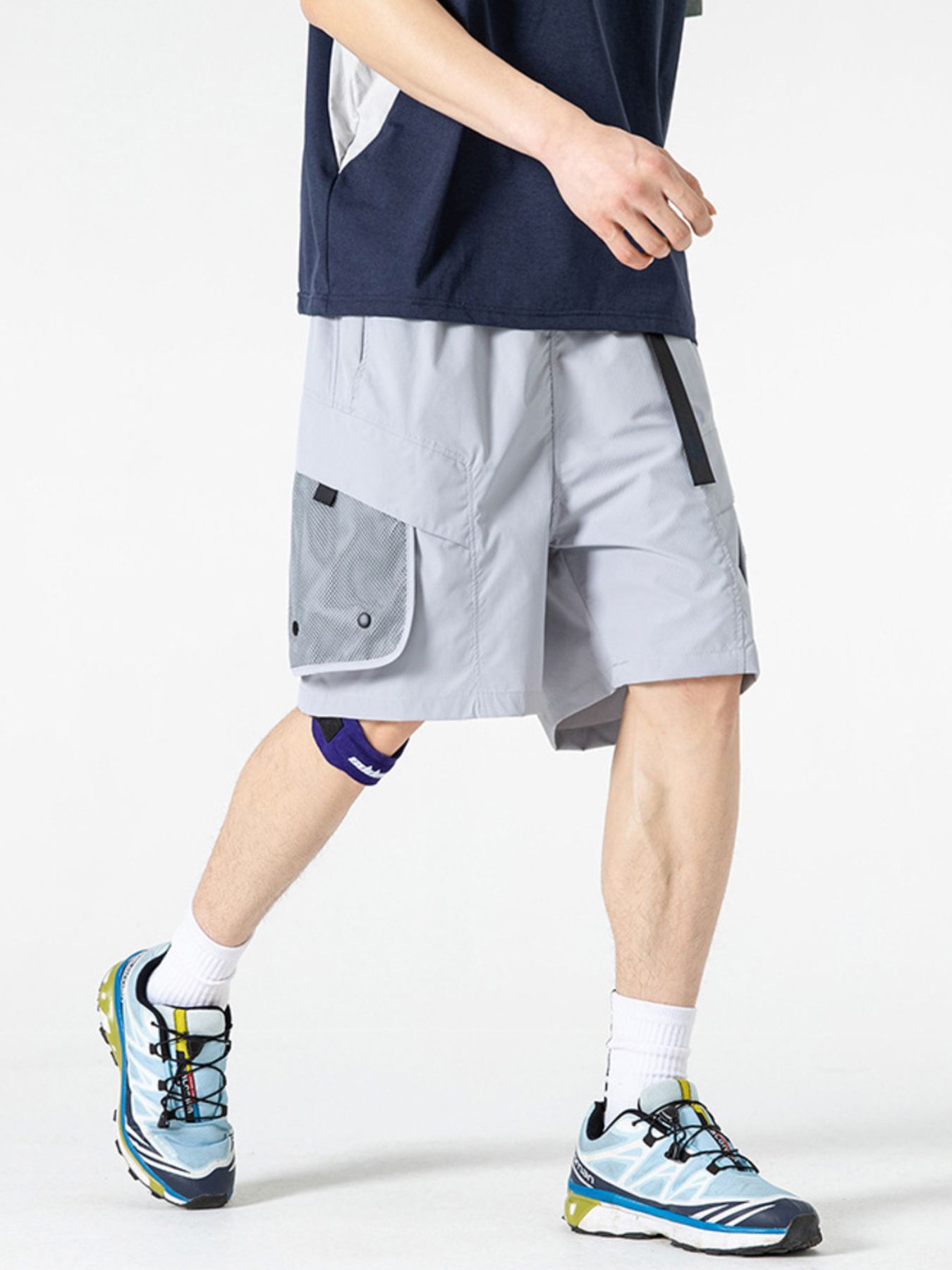 Men's Multi-Pocket Quick-Dry Cargo Shorts