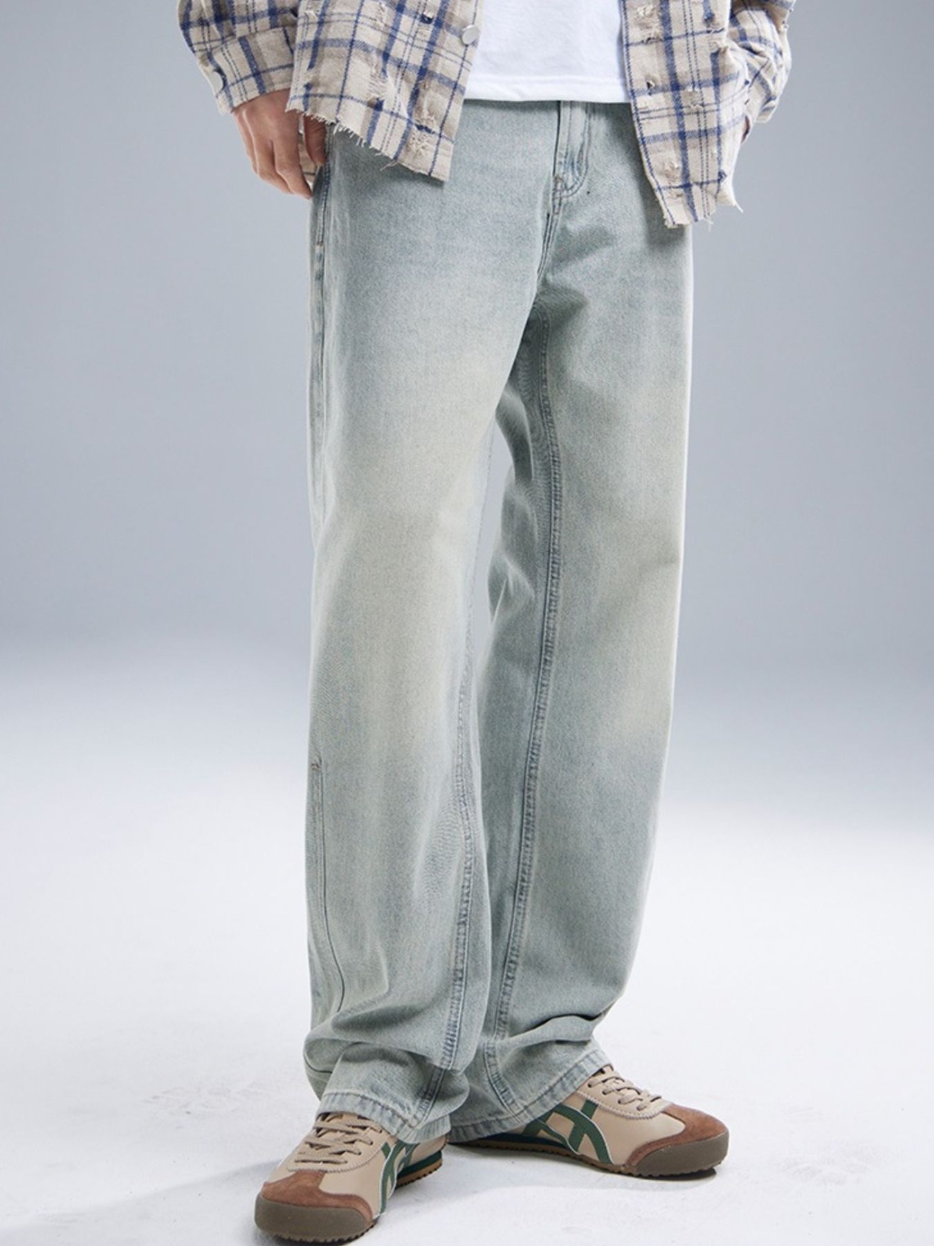 Men's Wide Leg Jeans