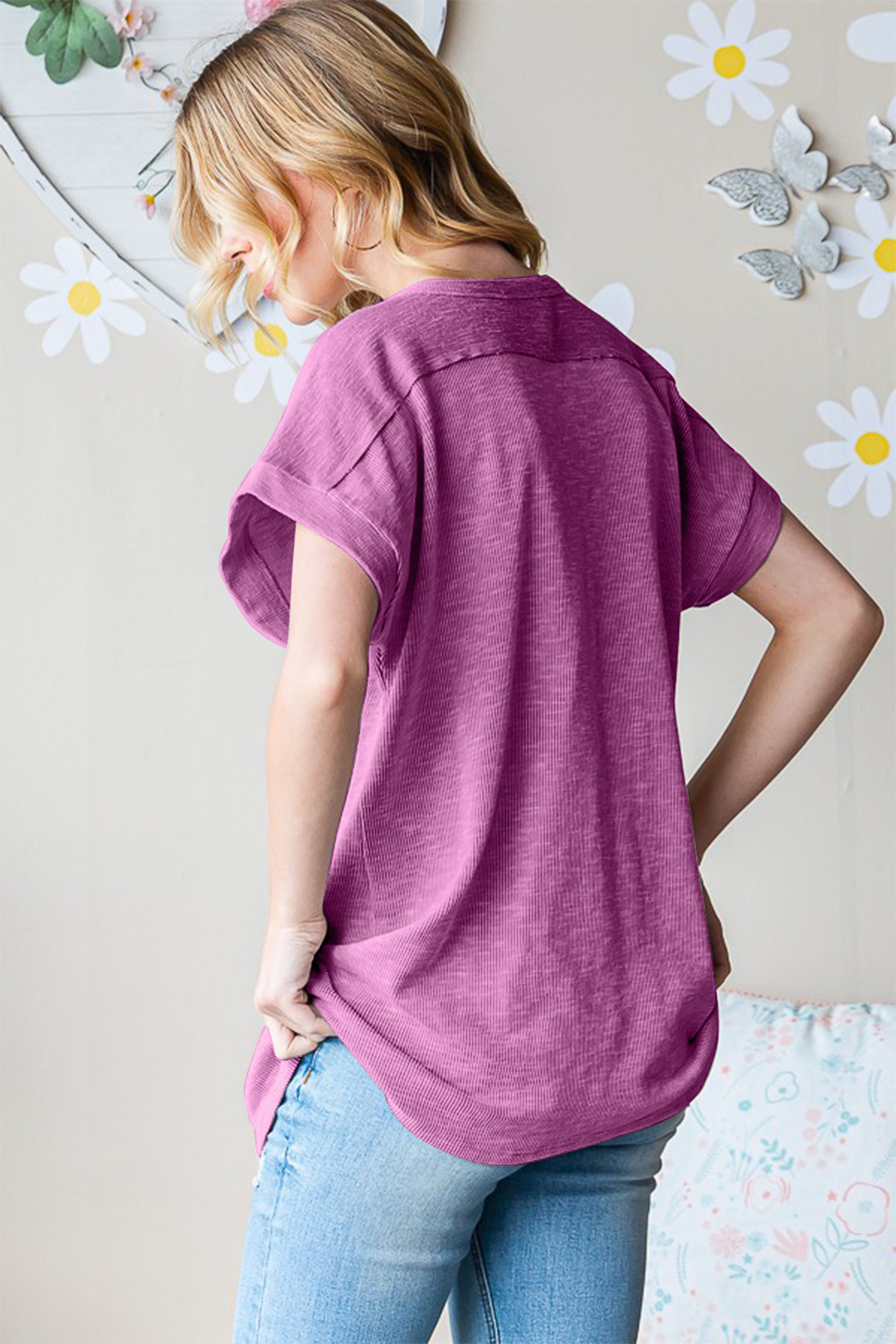 Full Size Short Sleeve Round Neck T-Shirt