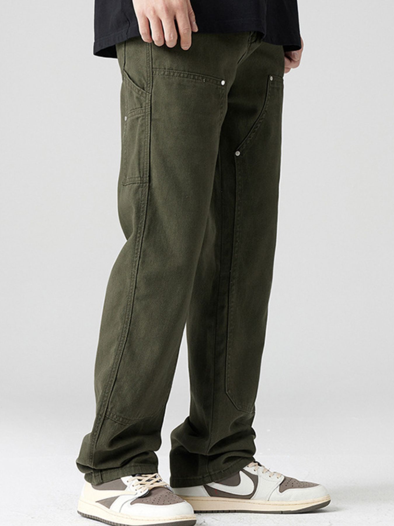 Men's Wide-Leg Relaxed Fit Jeans