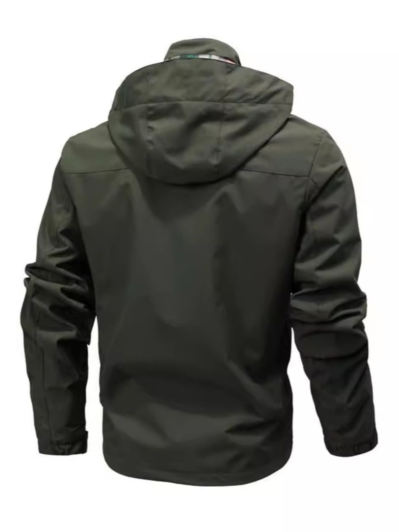 Men's Plus Size Hooded Outdoor Windproof Coat