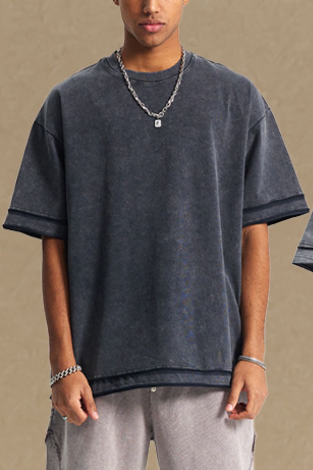 Men's Round Neck Half Sleeve T-Shirt