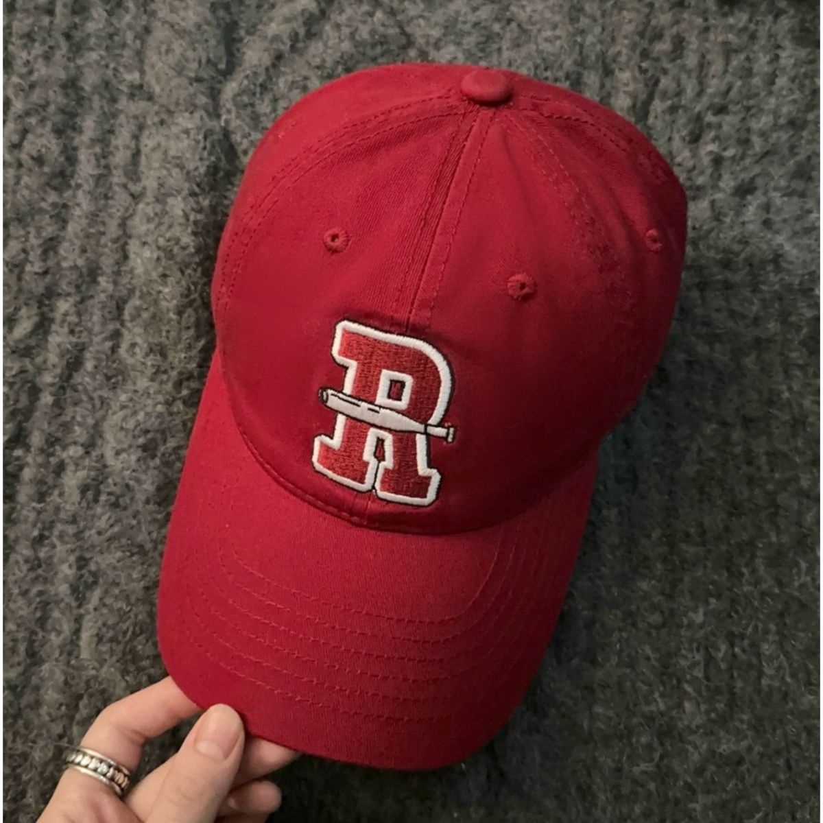 Letter Embroidered Classic Baseball Cap 5