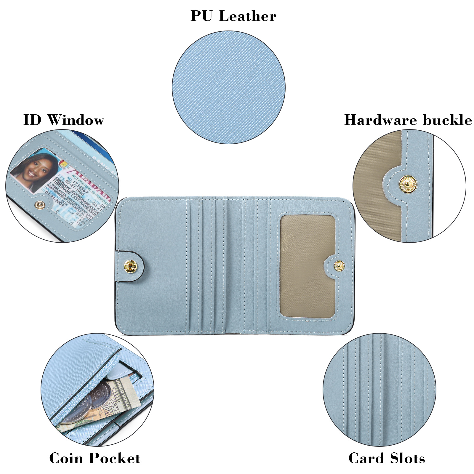 Hardware Buckle Card Case 5