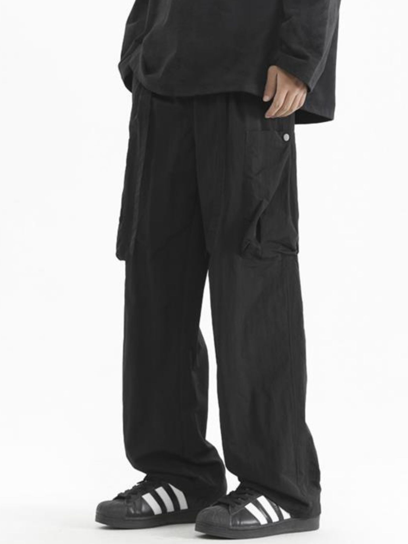Men's Plus Size Loose Fit Cargo Pants