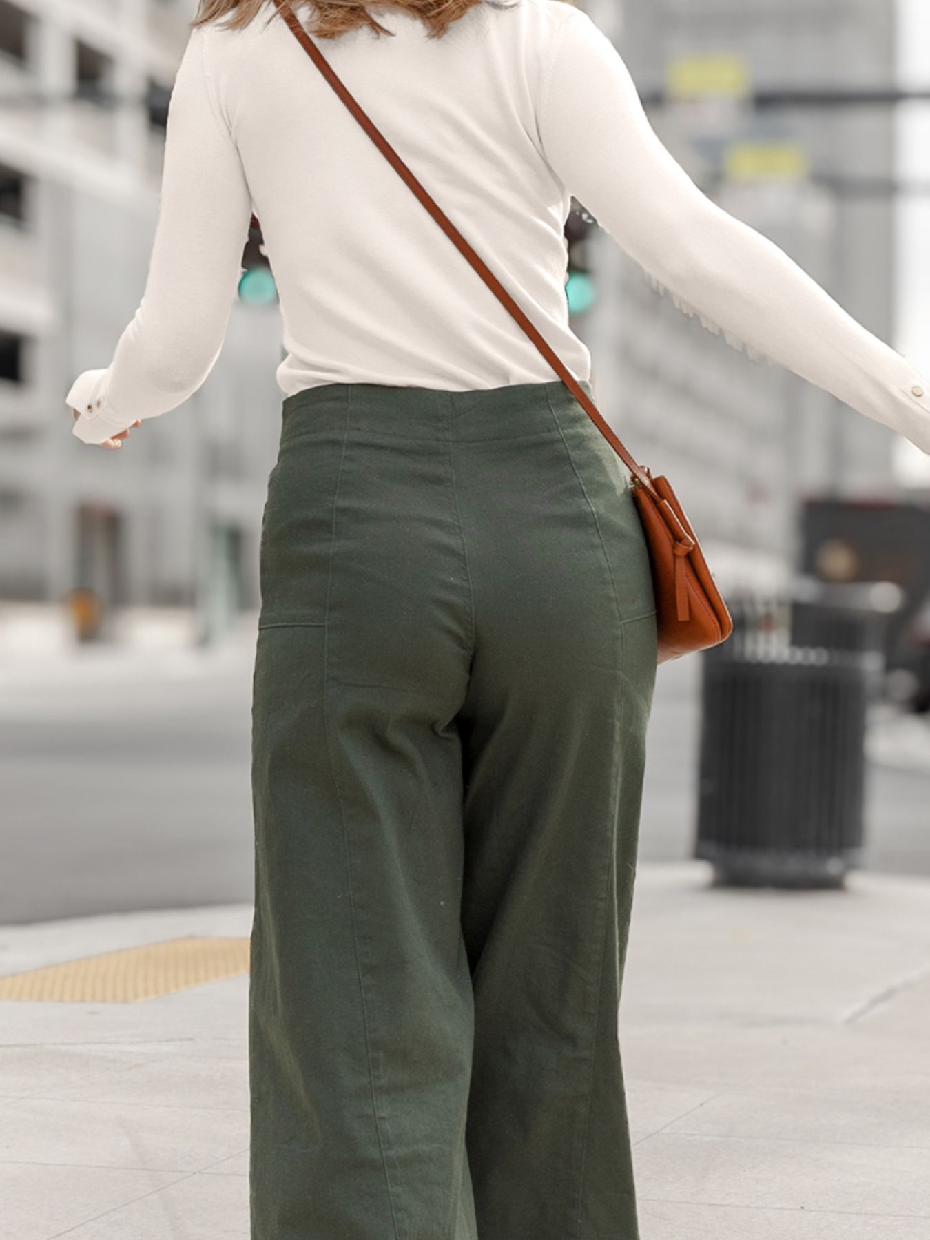 Decor Button Long Sleeve Knit Top