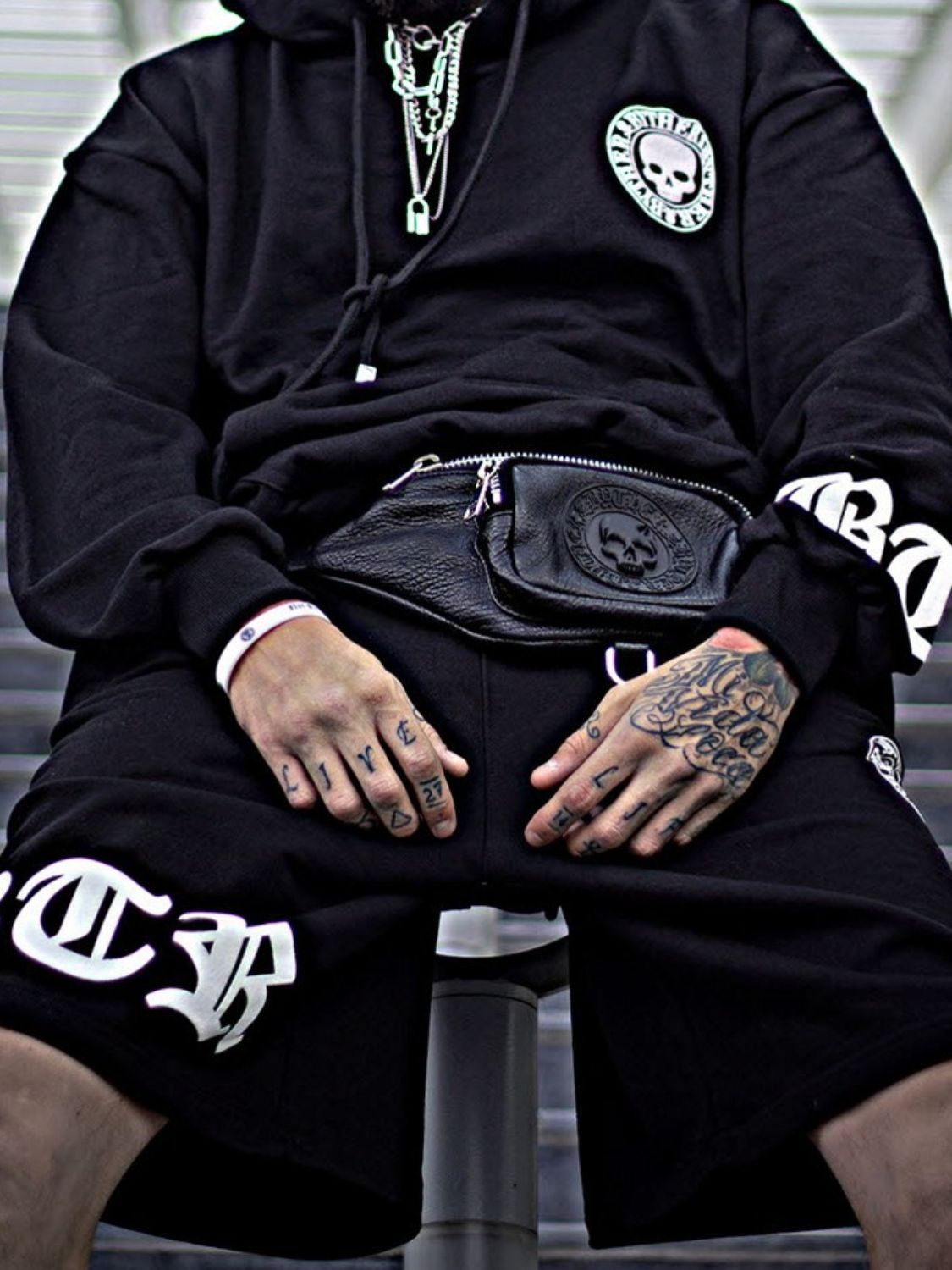 Men's Plus Size Elastic Waist Shorts