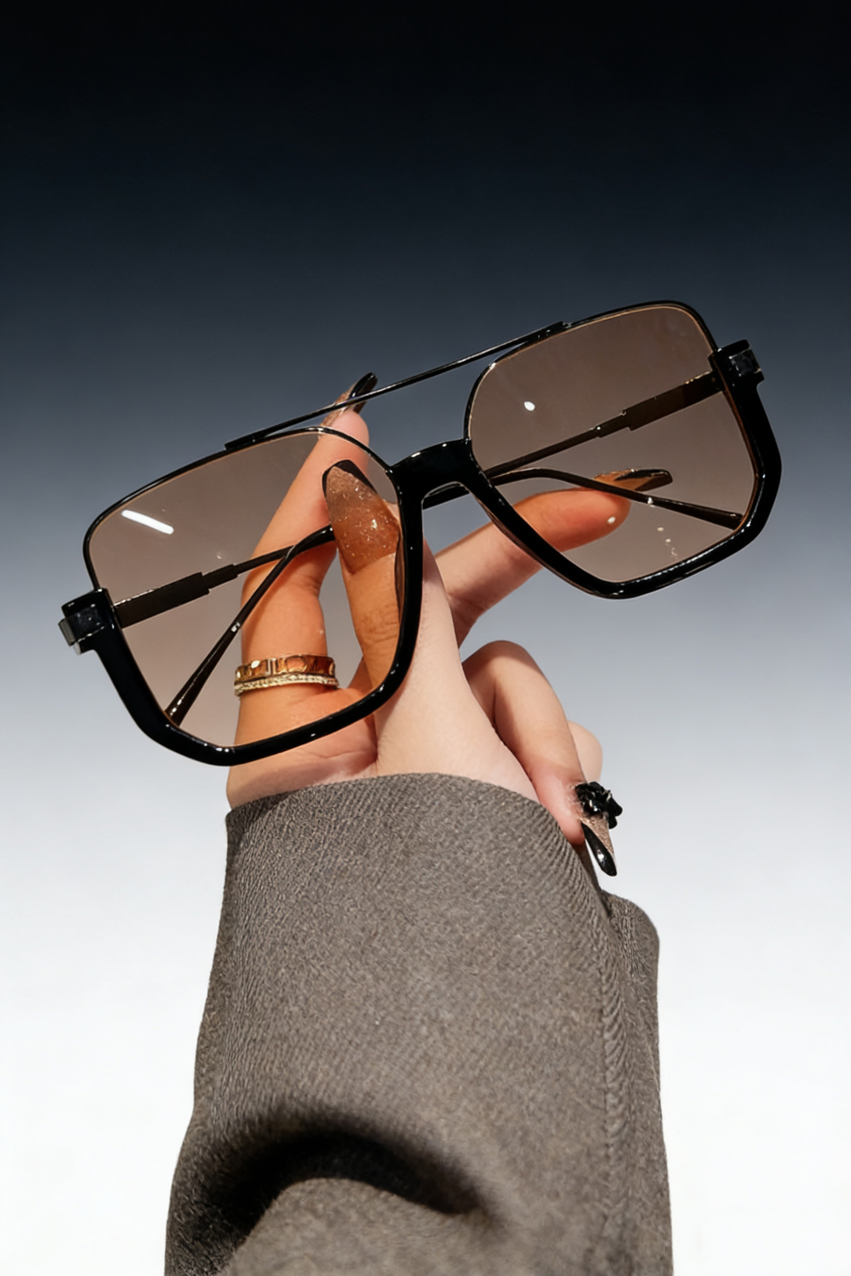 UV Protection Square Sunglasses