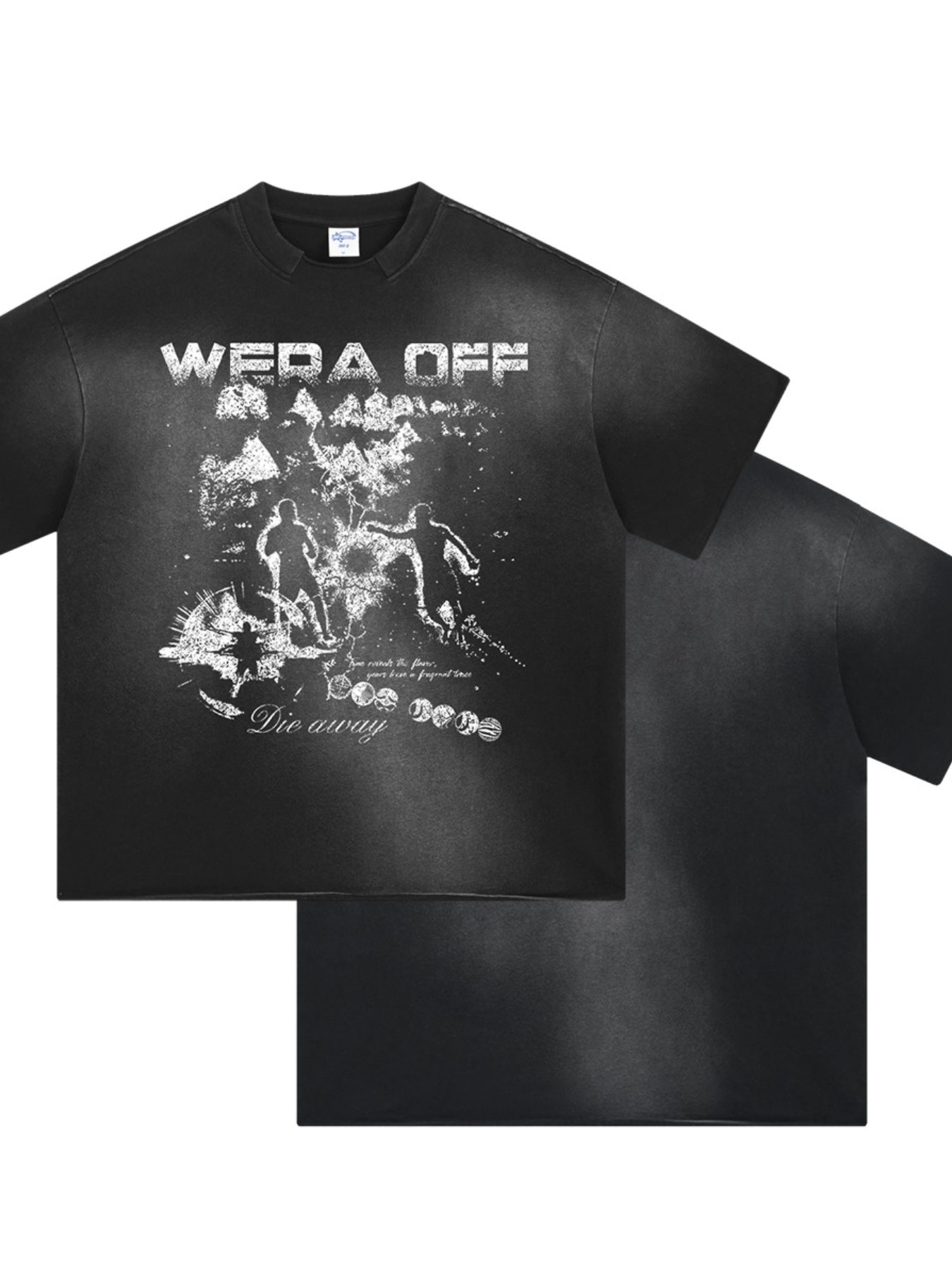 Men's Graphic Round Neck Short Sleeve T-Shirt