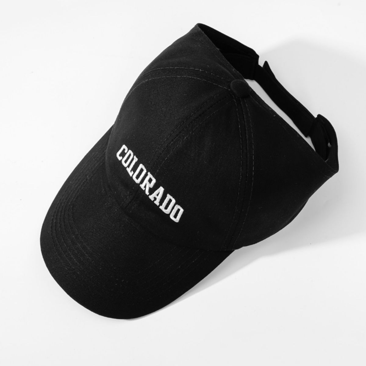 Embroidered Visor Hat 1