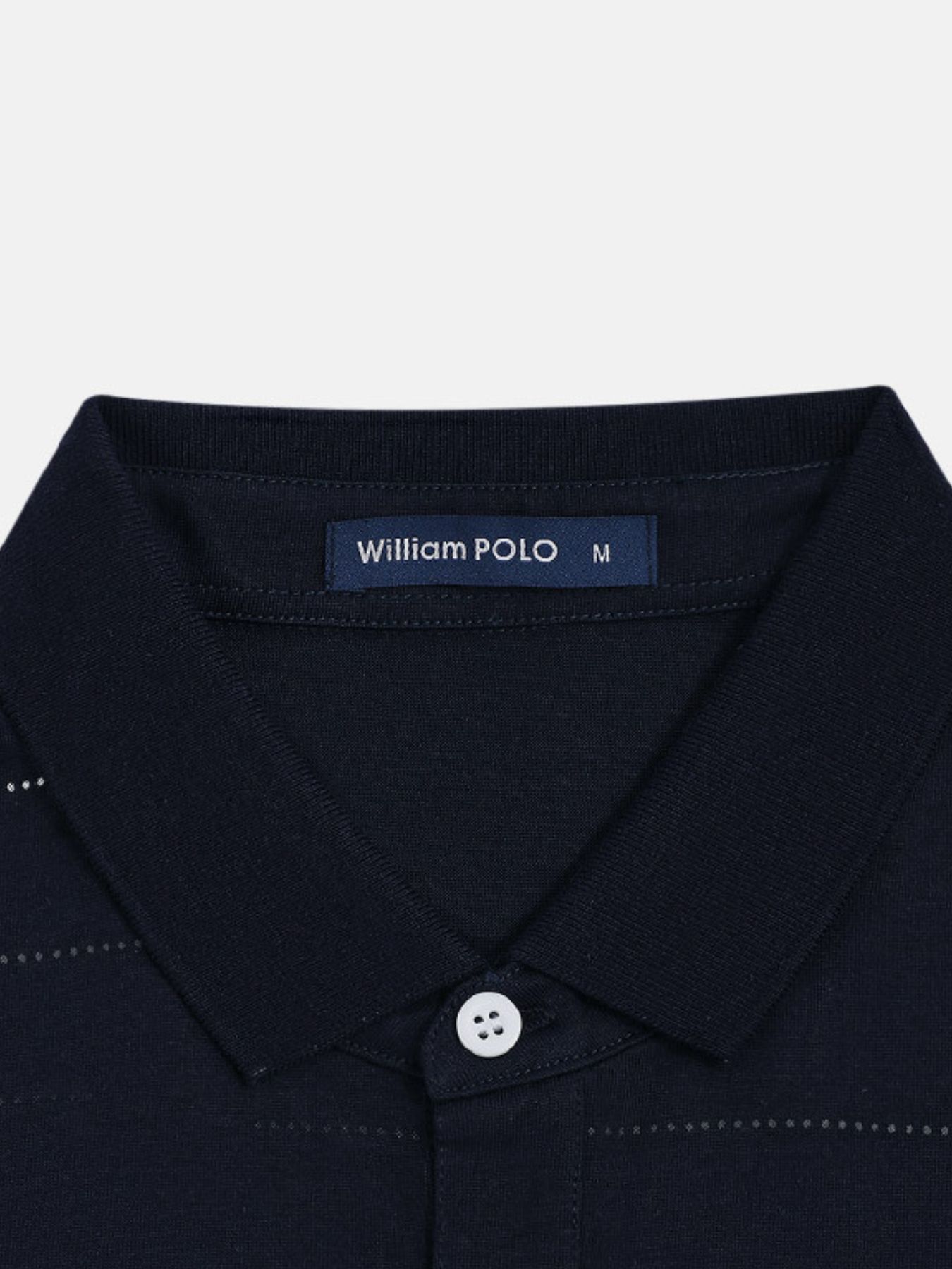 Men's Plus Size Striped Short Sleeve Polo Shirt