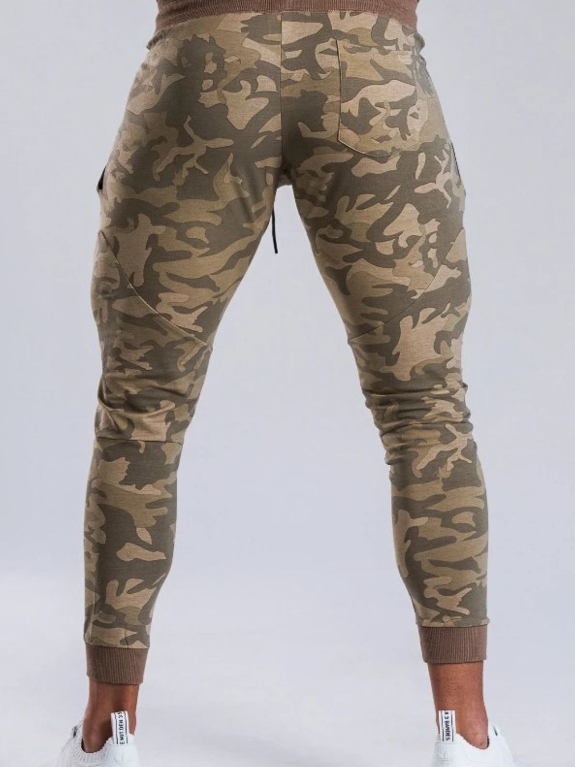 Men's Camouflage Drawstring Active Pants