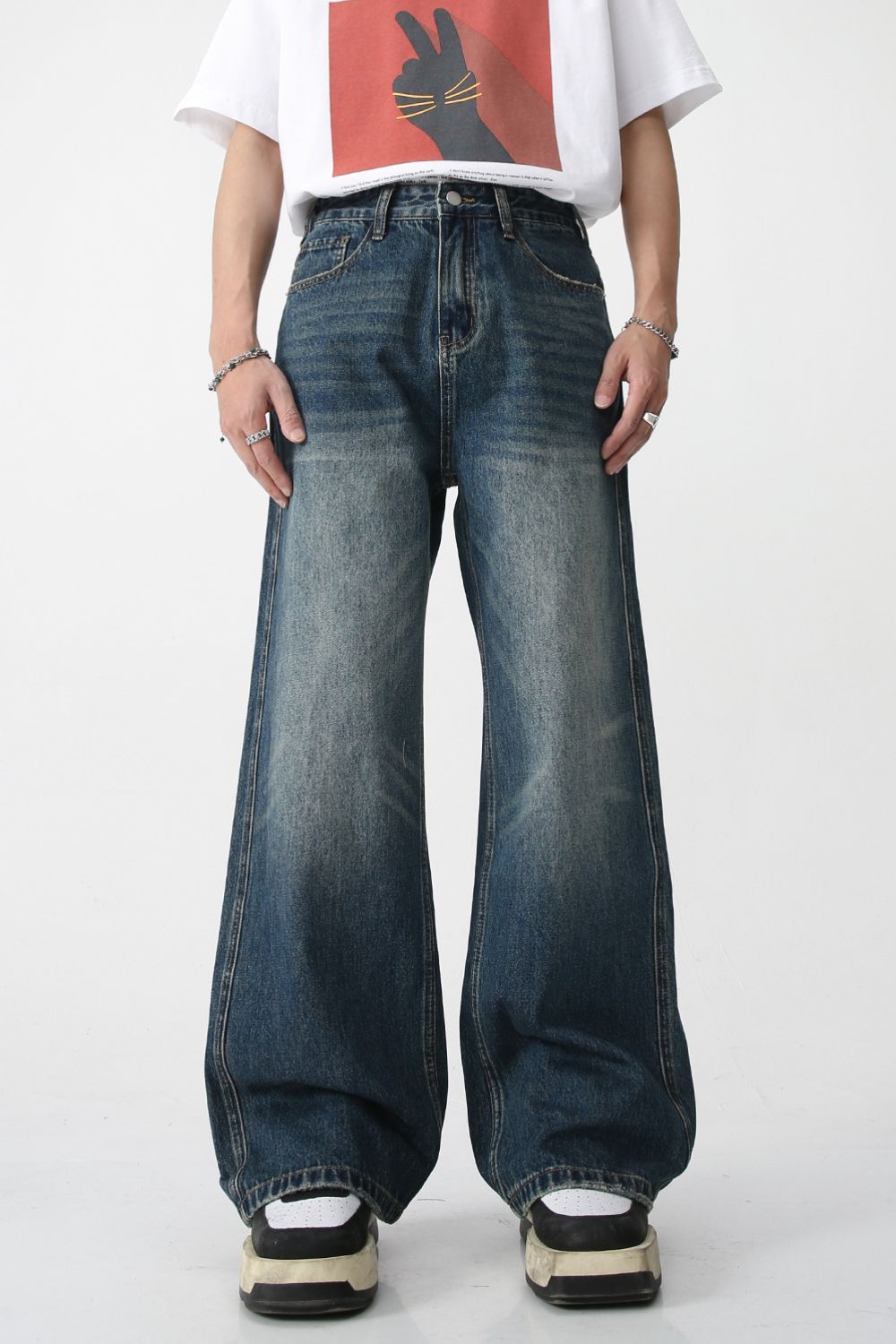 Bootcut Jeans with Pockets