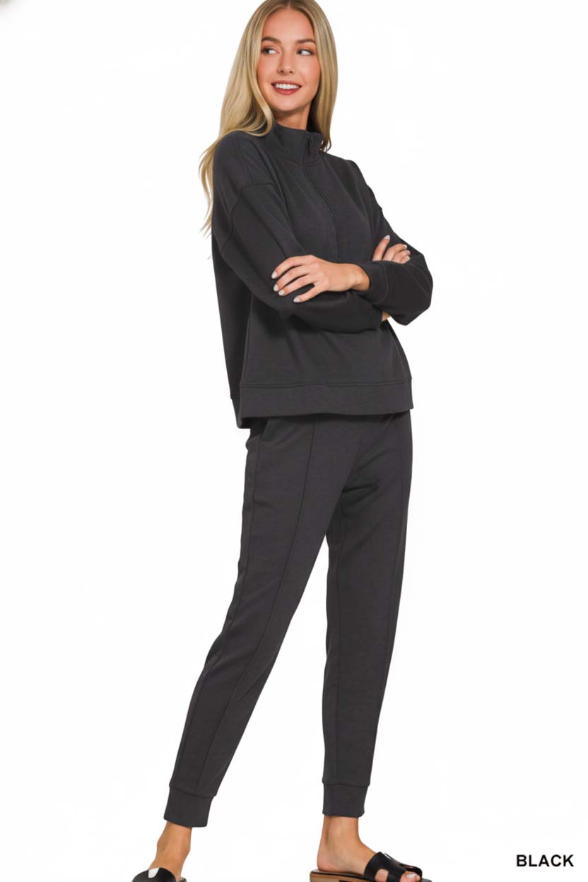 Scuba Half Zip Pullover and Jogger Set