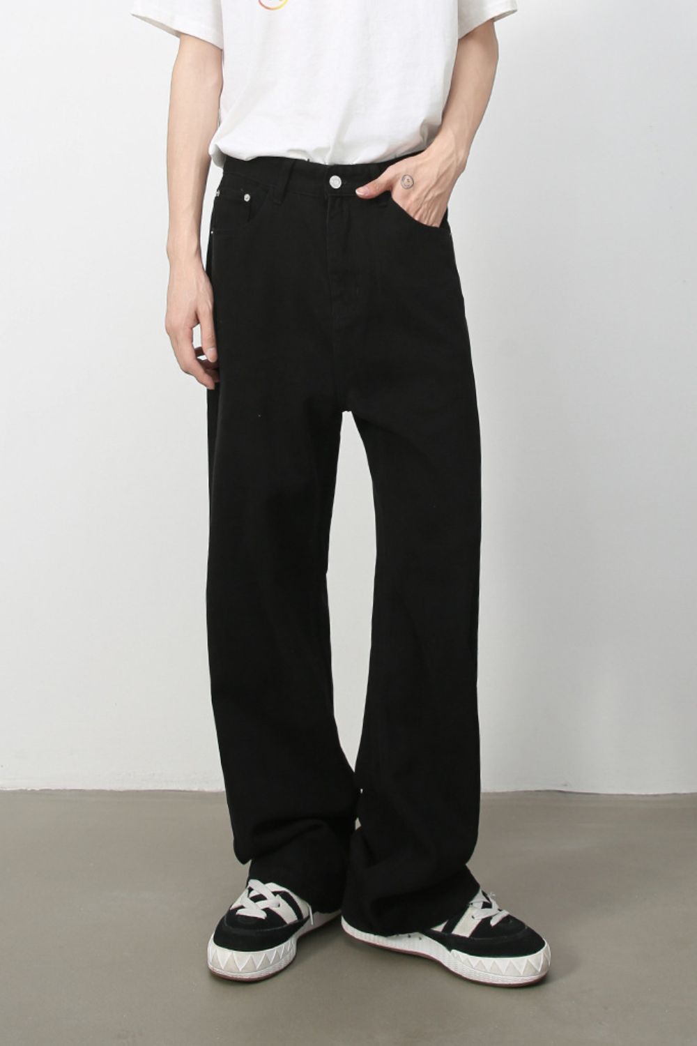 Men's Baggy Jeans with Pockets