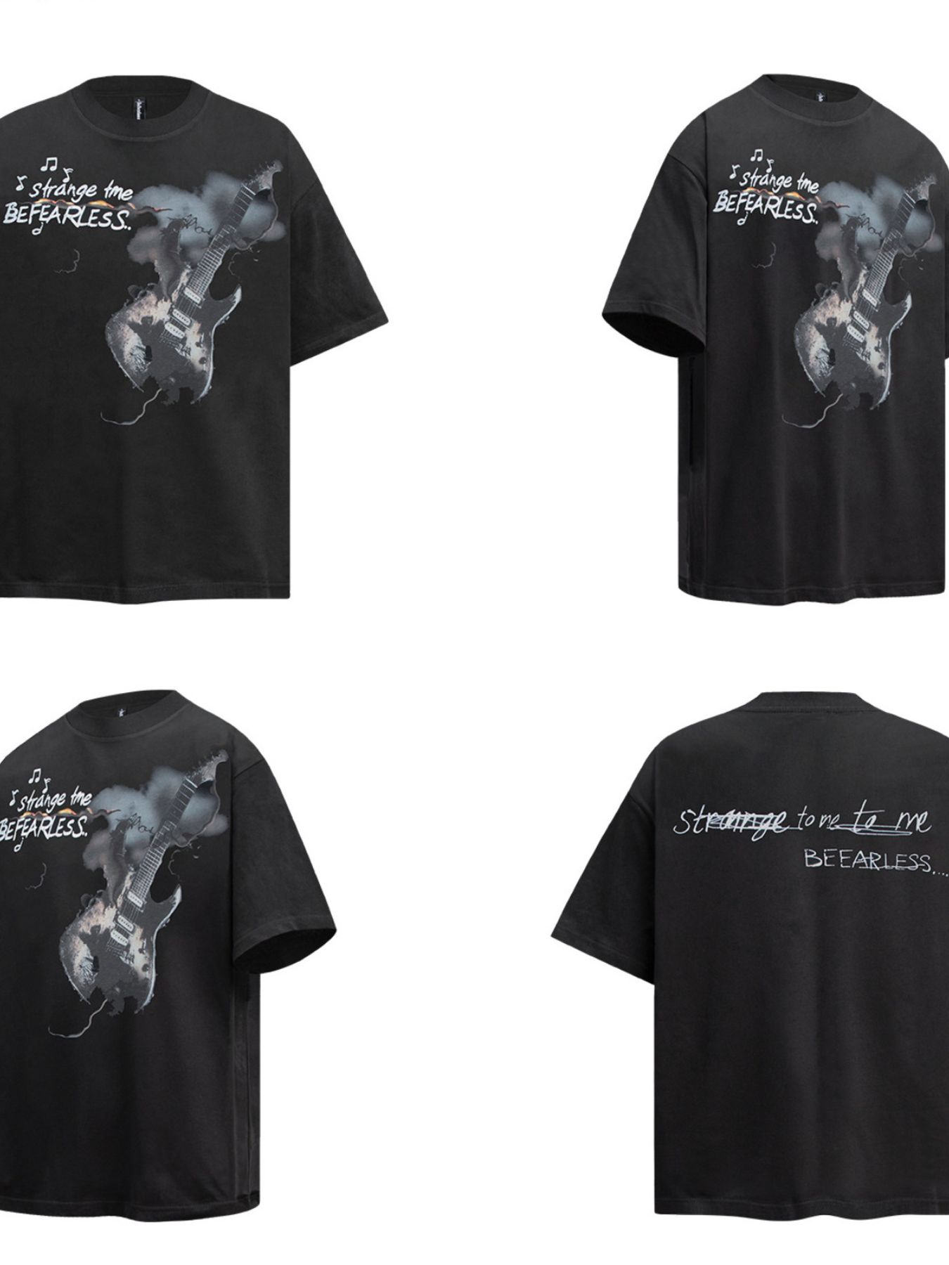 Men's Graphic Round Neck Short Sleeve T-Shirt