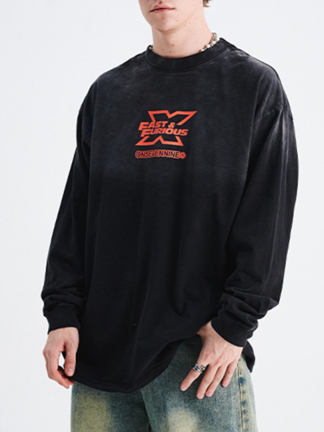 Men's Graphic Round Neck Short Sleeve T-Shirt