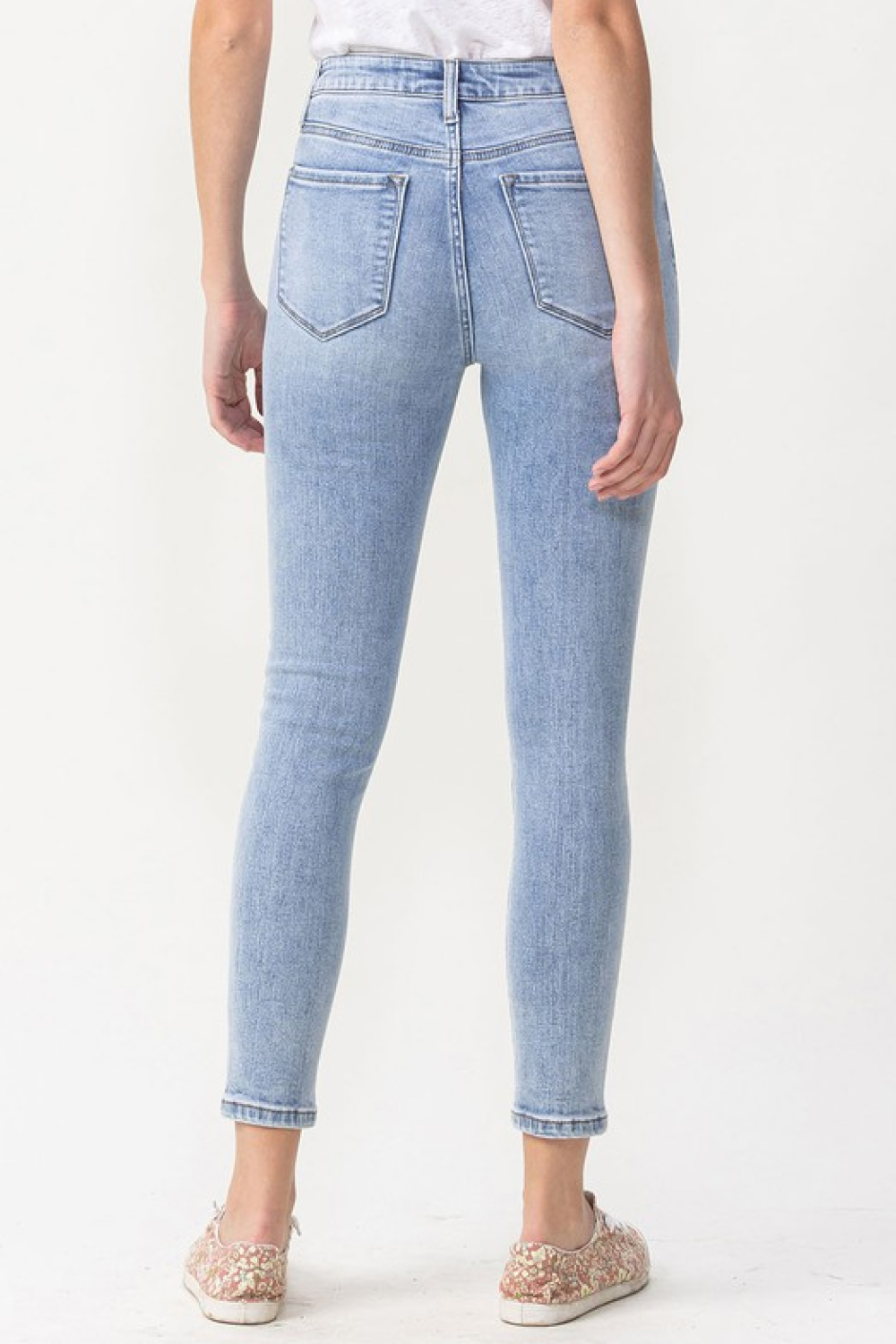 Full Size Talia High Rise Crop Skinny Jeans